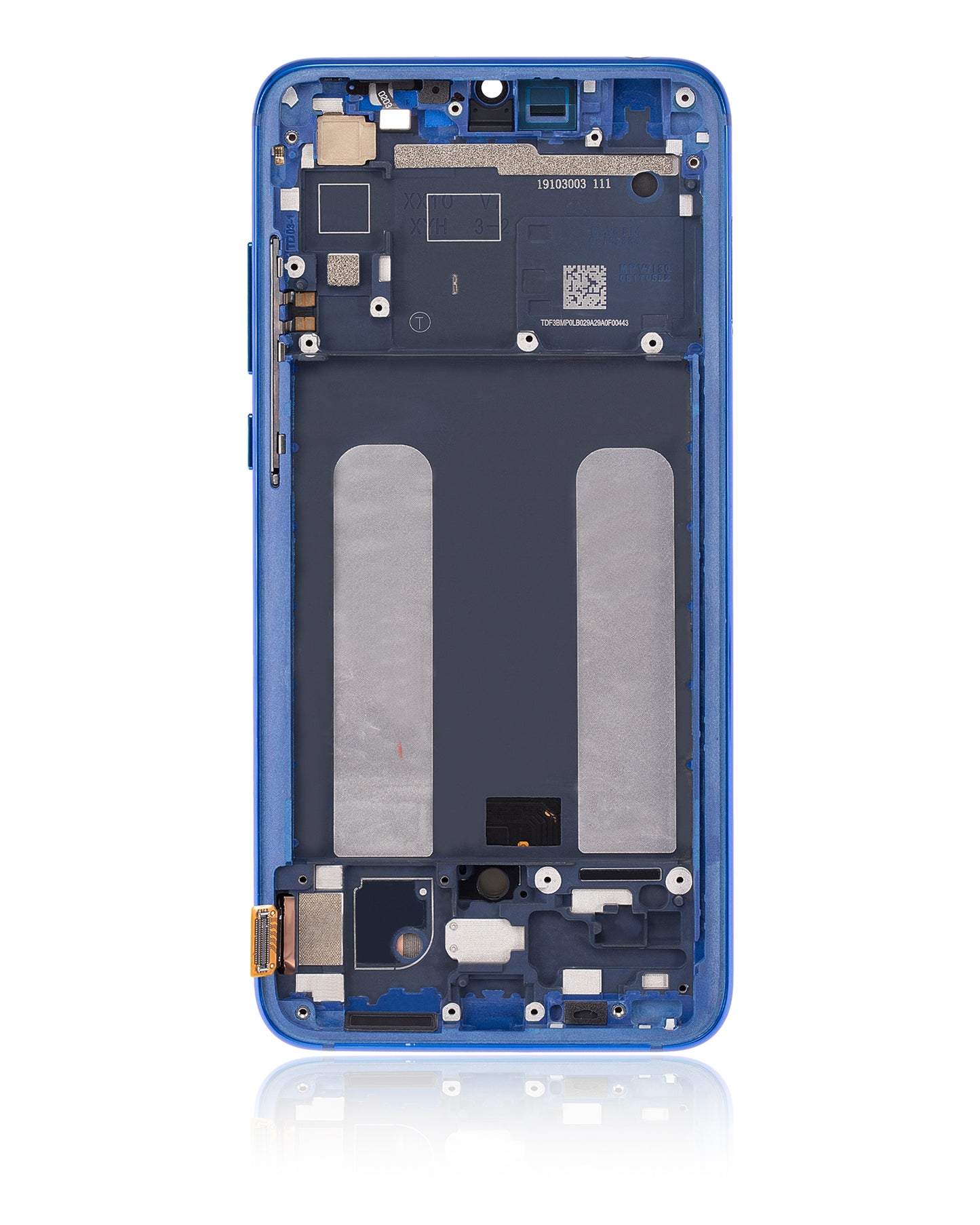 OLED Assembly With Frame For Xiaomi Mi 9 Lite / CC9 (Refurbished) (Aurora Blue) - repair part close detail image SKU 107082114902 - image 8