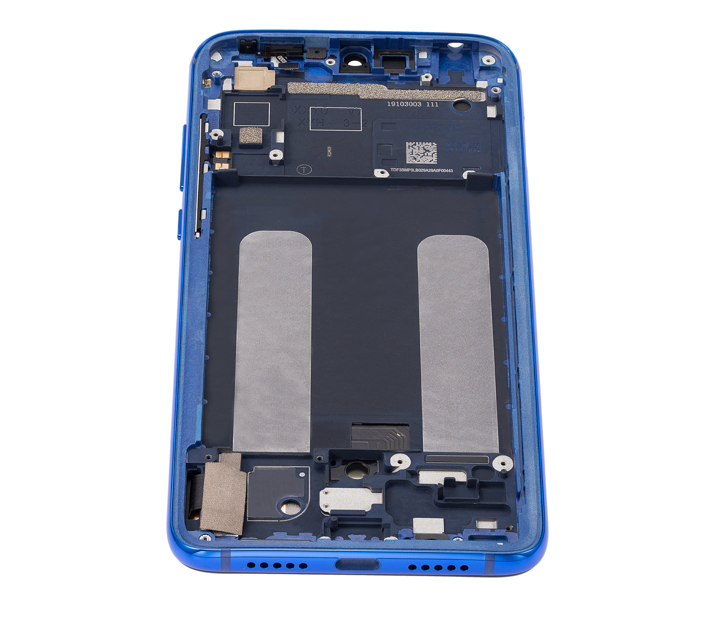 OLED Assembly With Frame For Xiaomi Mi 9 Lite / CC9 (Refurbished) (Aurora Blue) - repair component detail image SKU 107082114902 - image 2