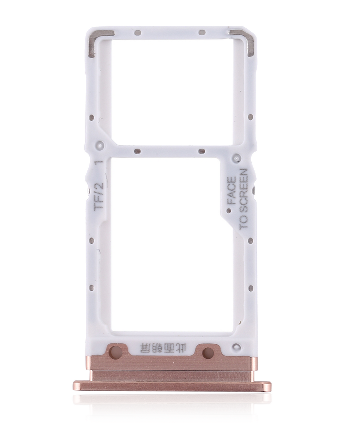 Dual Sim Card Tray For Xiaomi Mi 9 Lite / CC9 (Gold) - mobile repair replacement component SKU 107082114924 - image 4