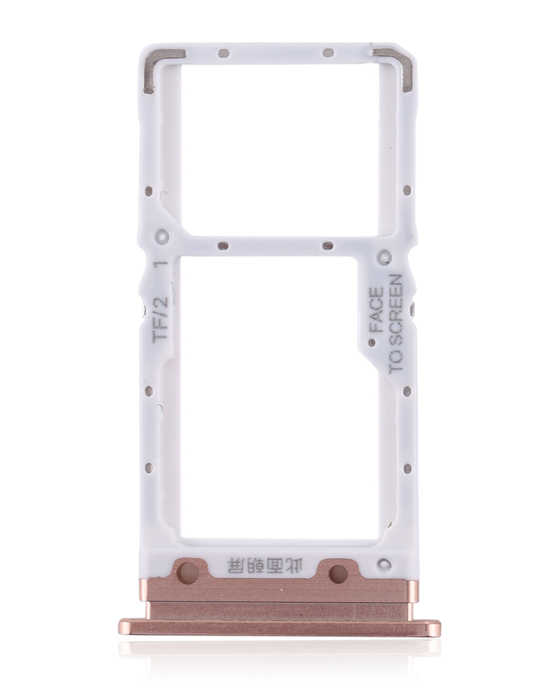 Dual Sim Card Tray For Xiaomi Mi 9 Lite / CC9 (Gold) - mobile repair replacement component SKU 107082114924 - image 4