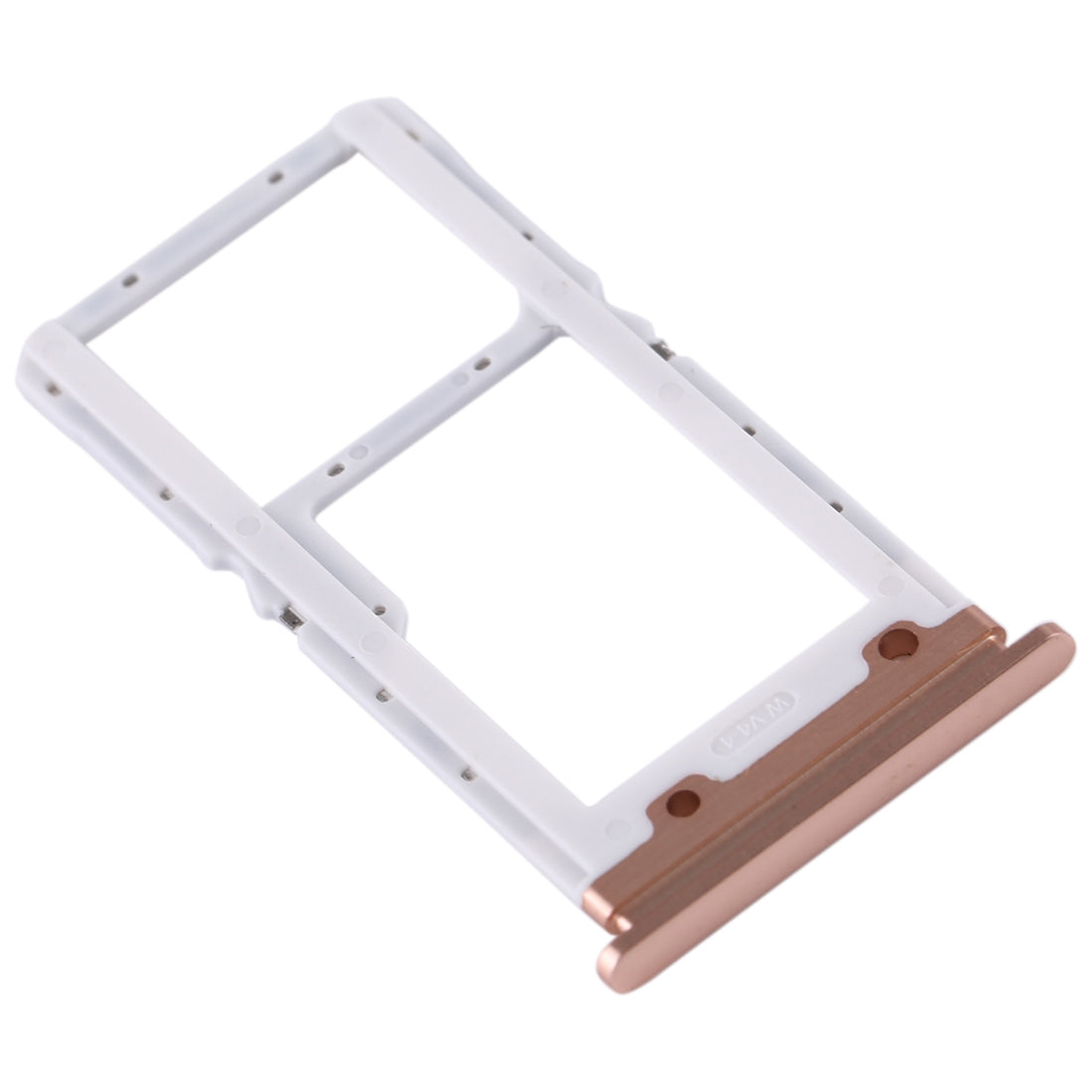 Dual Sim Card Tray For Xiaomi Mi 9 Lite / CC9 (Gold) - repair component detail image SKU 107082114924 - image 2