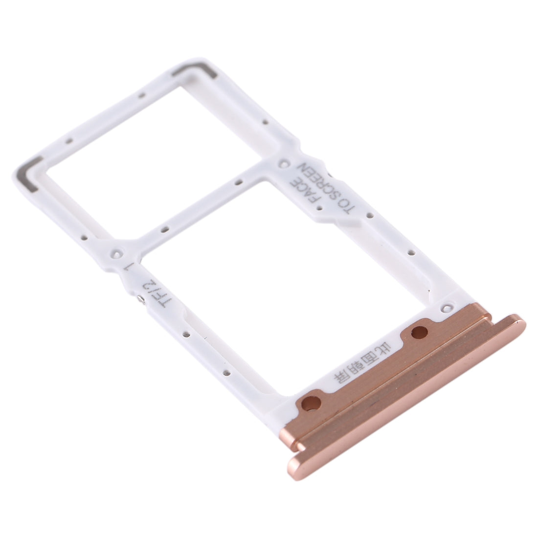 Dual Sim Card Tray For Xiaomi Mi 9 Lite / CC9 (Gold) - compatible device spare part image SKU 107082114924 - image 3