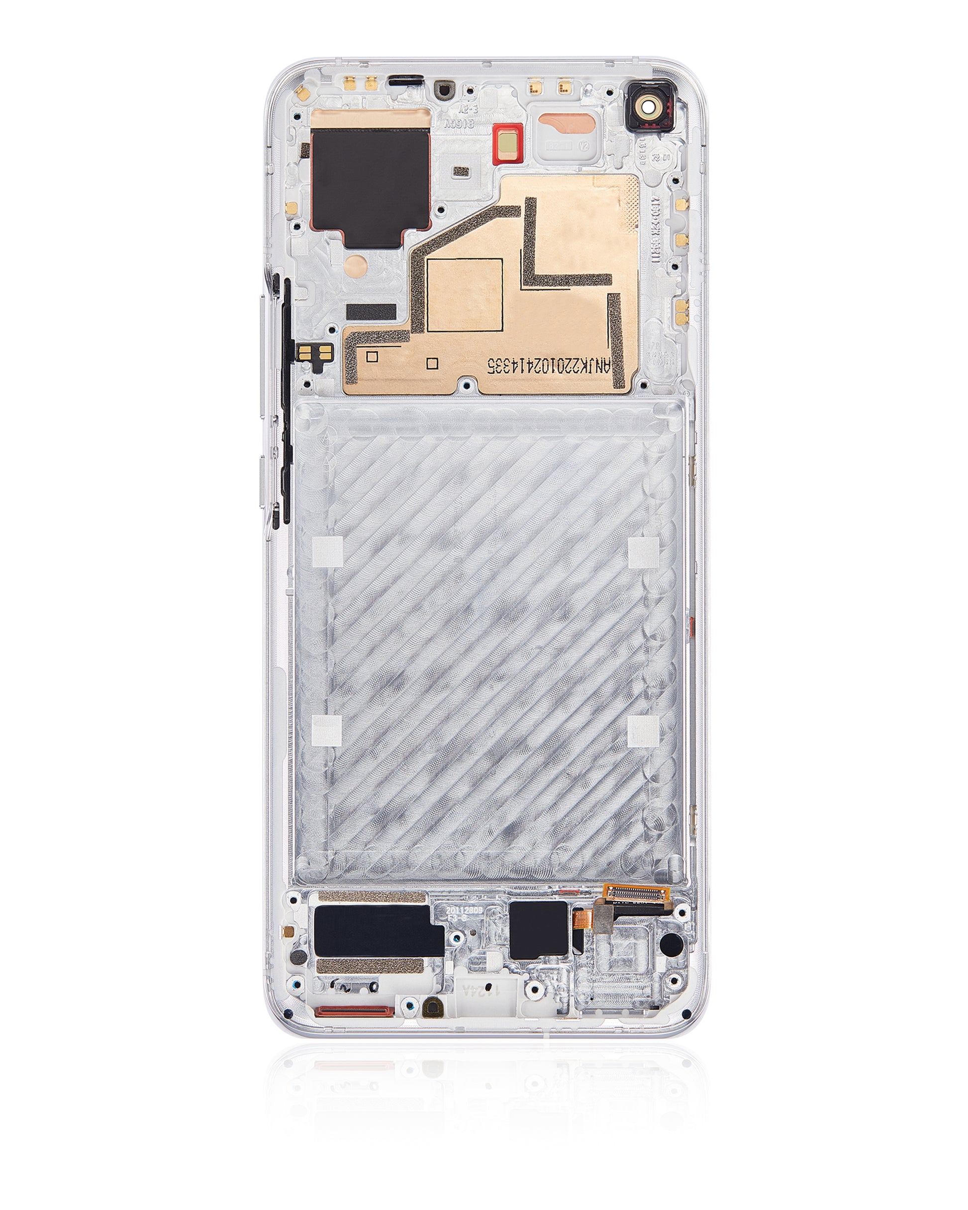 OLED Assembly With Frame For Xiaomi Mi 11 (Refurbished) (Cloud White) - repair part close detail image SKU 107082119001 - image 8