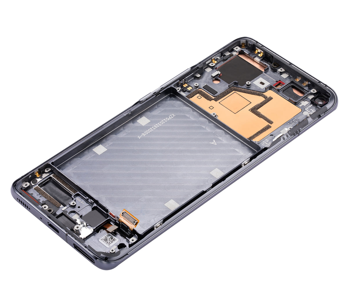OLED Assembly With Frame For Xiaomi Mi 11 (Refurbished) (Black) - repair component detail image SKU 107082119002 - image 10