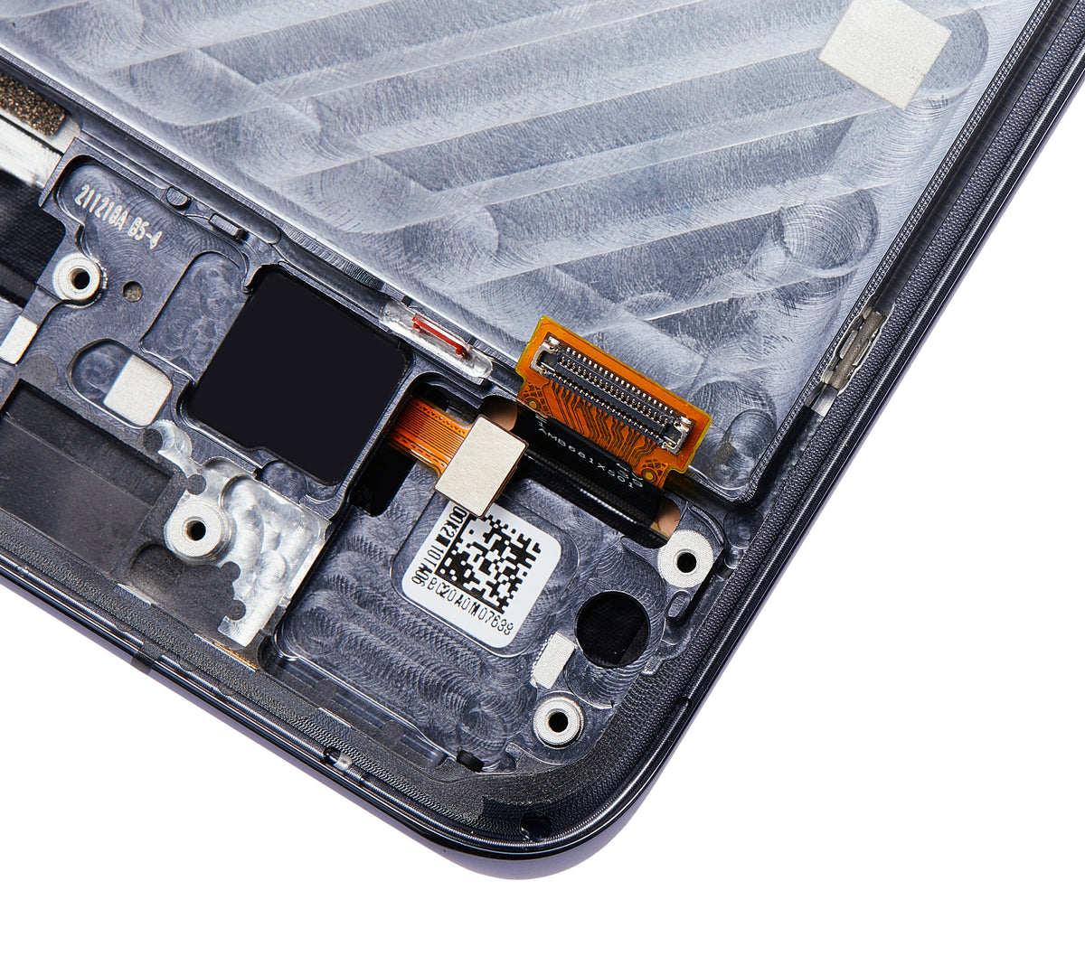 OLED Assembly With Frame For Xiaomi Mi 11 (Refurbished) (Black) - compatible device spare part image SKU 107082119002 - image 3