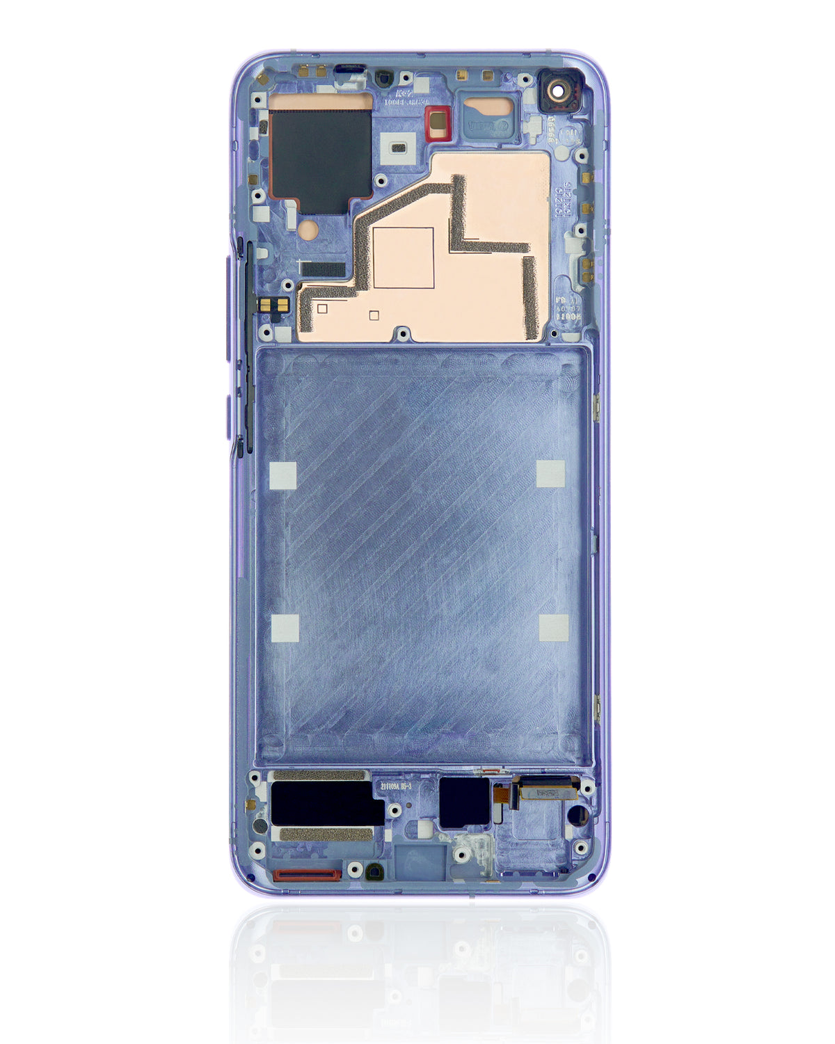 OLED Assembly With Frame For Xiaomi Mi 11 (Refurbished) (Violet) - repair part close detail image SKU 107082119003 - image 8