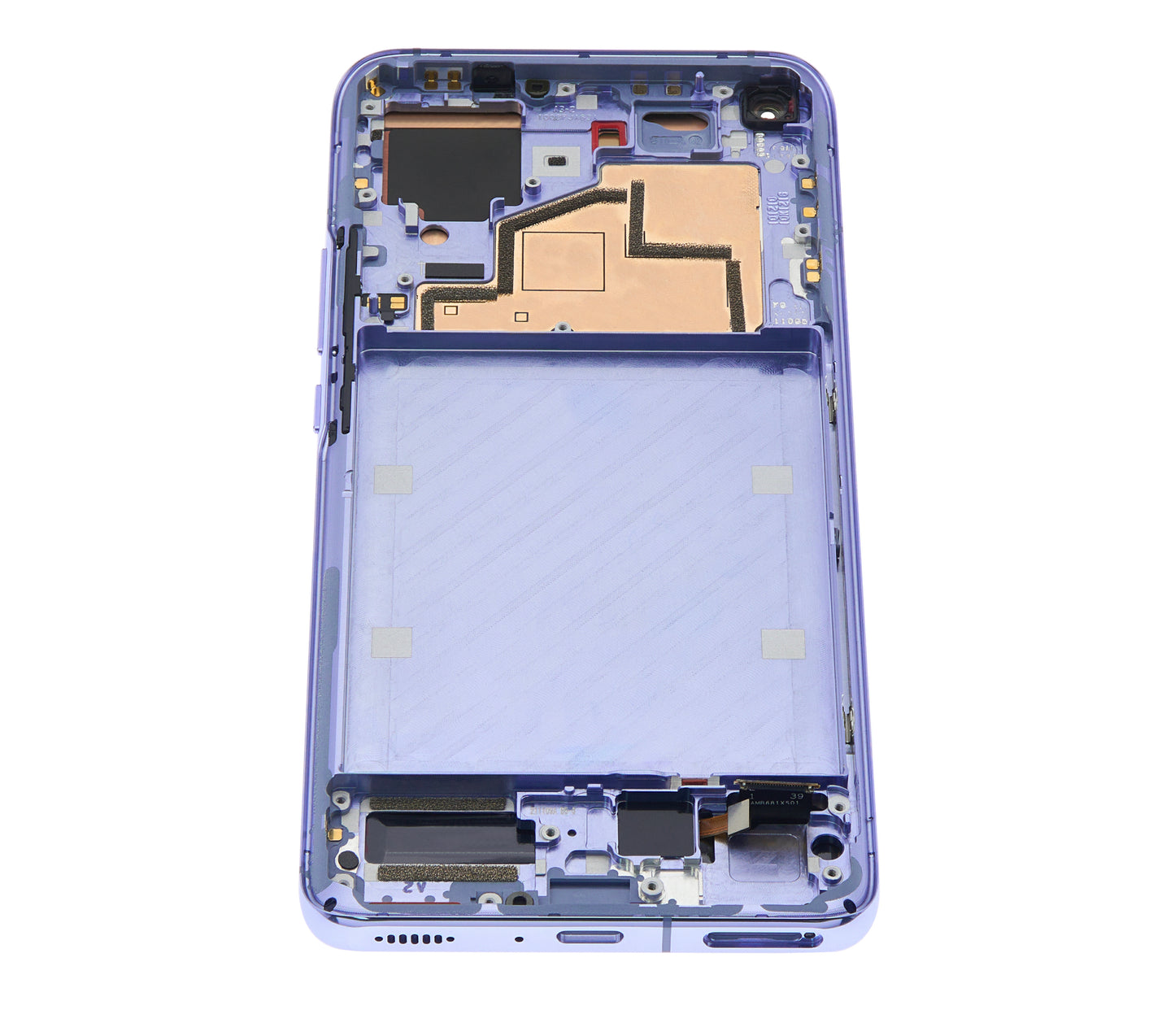 OLED Assembly With Frame For Xiaomi Mi 11 (Refurbished) (Violet) - compatible device spare part image SKU 107082119003 - image 3