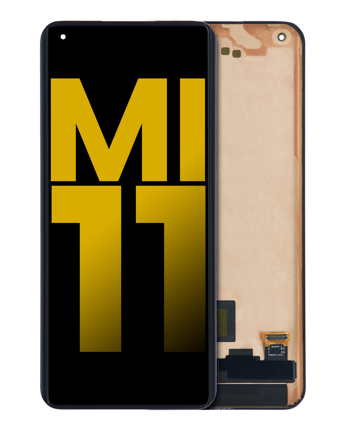 OLED Assembly Without Frame For Xiaomi Mi 11 (Refurbished) (All Colors) - replacement part product image SKU 107082119004 - image 1