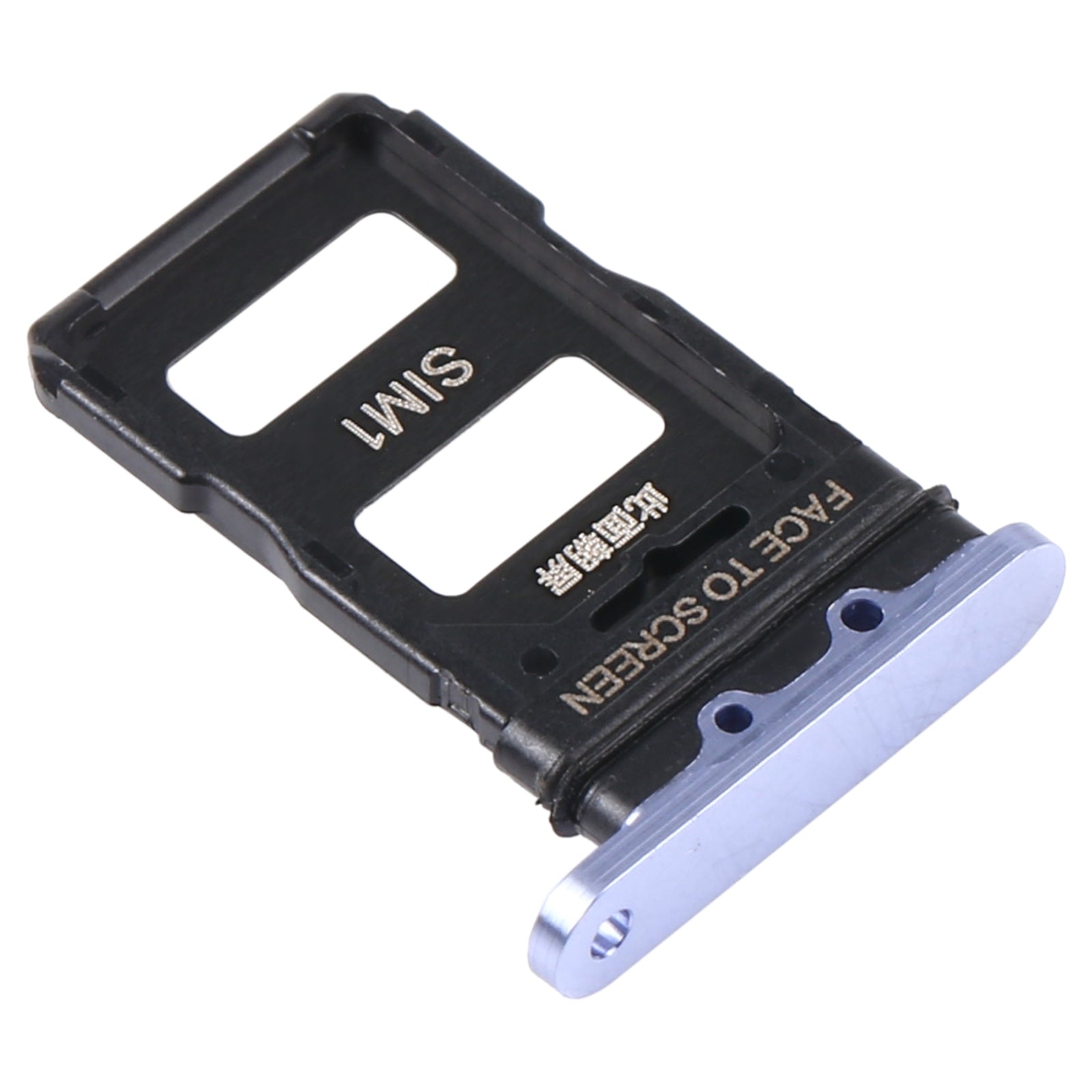 Dual Sim Card Tray For Xiaomi Mi 11 (Violet) - compatible device spare part image SKU 107082119021 - image 3