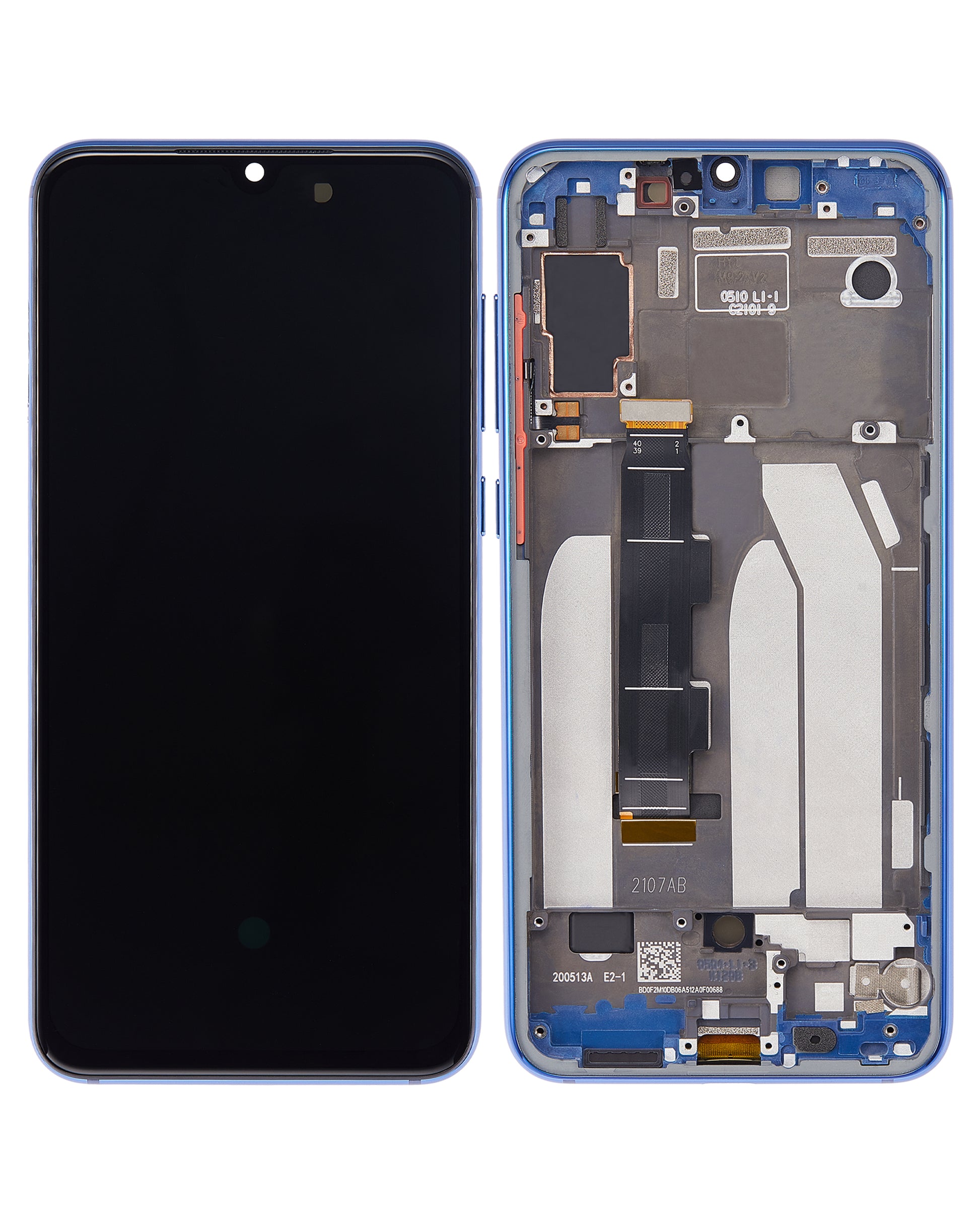 OLED Assembly With Frame For Xiaomi Mi 9 SE (Refurbished) (Blue) - device repair spare component image SKU 107082119101 - image 6