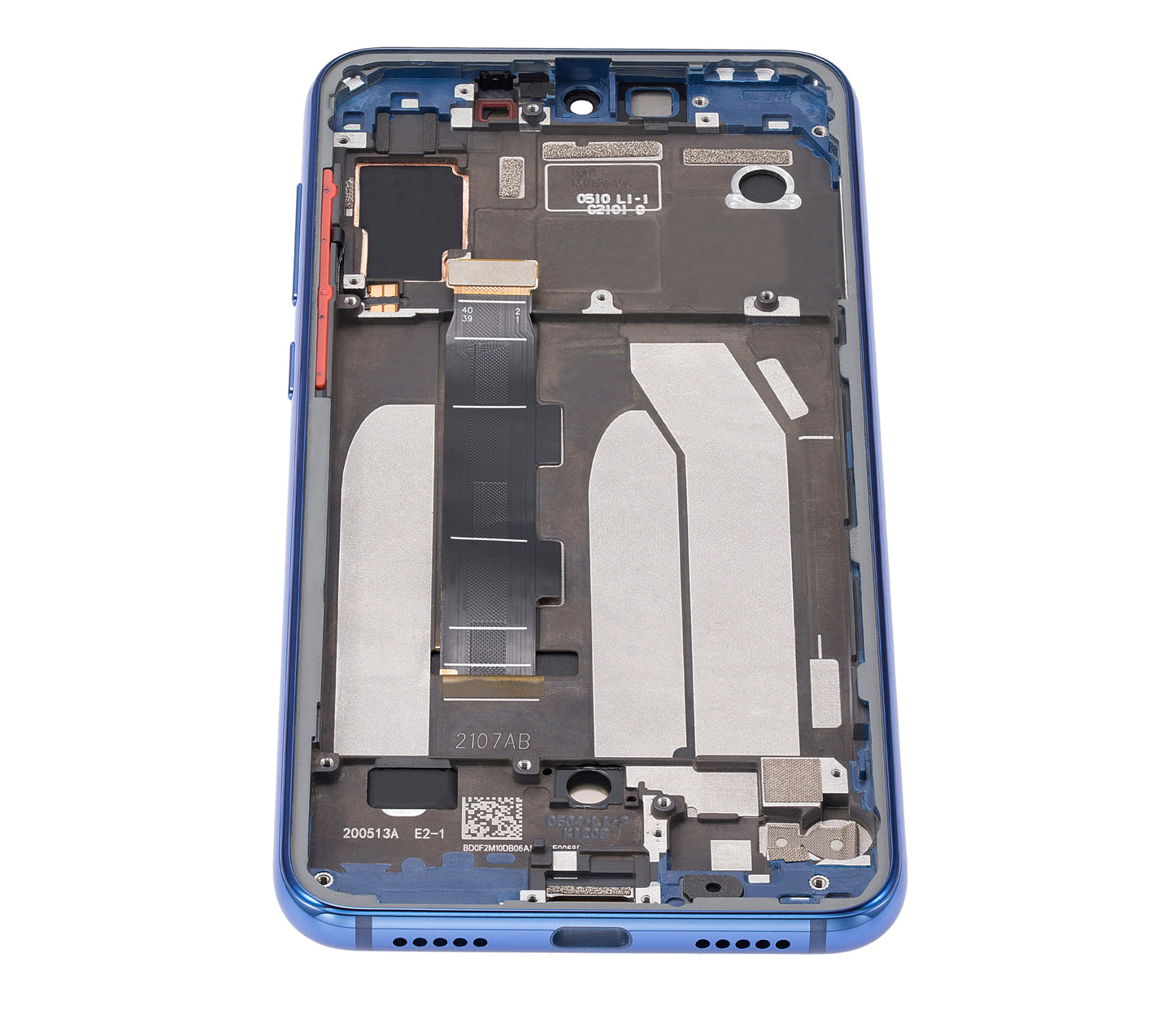 OLED Assembly With Frame For Xiaomi Mi 9 SE (Refurbished) (Blue) - compatible device spare part image SKU 107082119101 - image 3