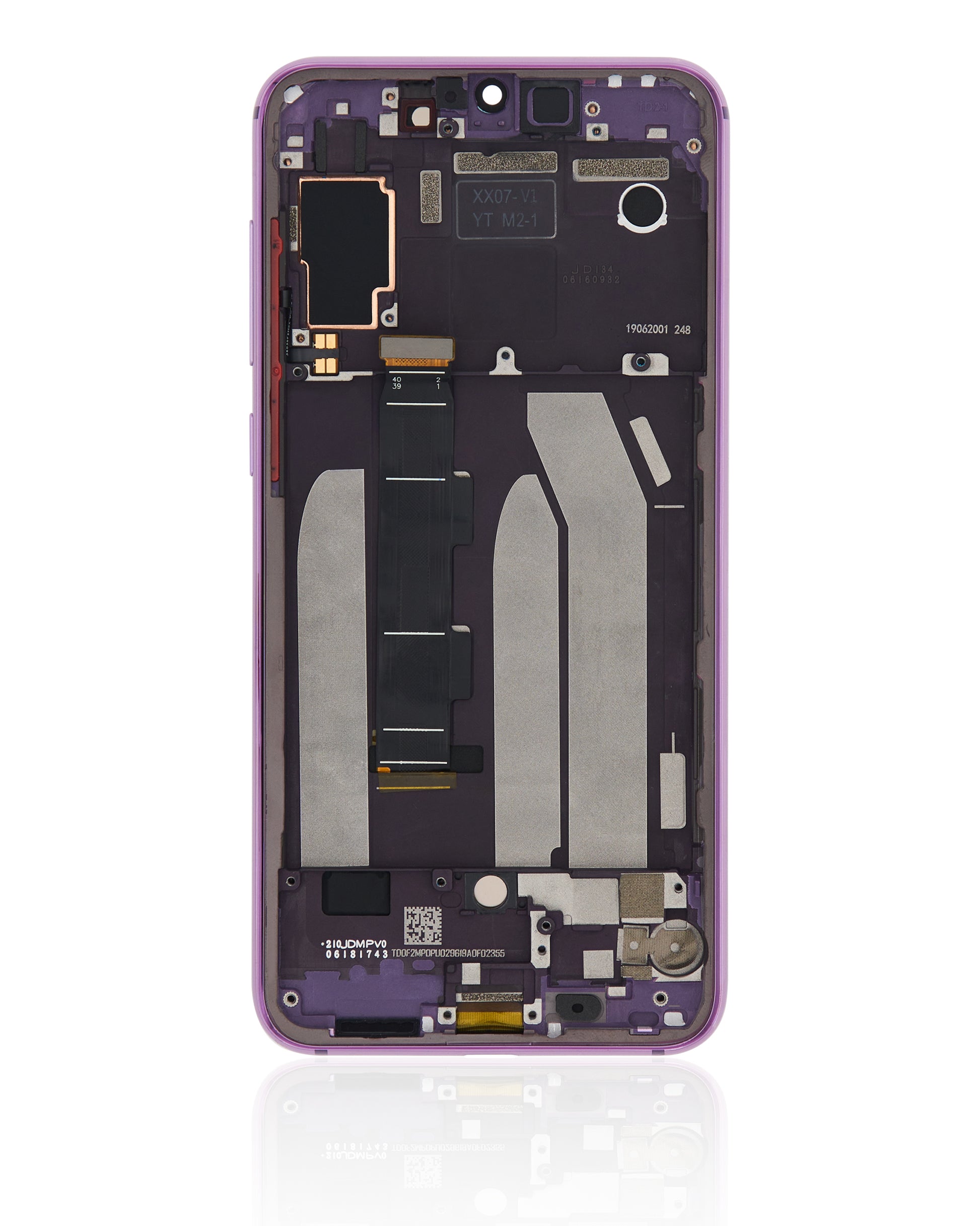 OLED Assembly With Frame For Xiaomi Mi 9 SE (Refurbished) (Violet) - repair part close detail image SKU 107082119102 - image 8
