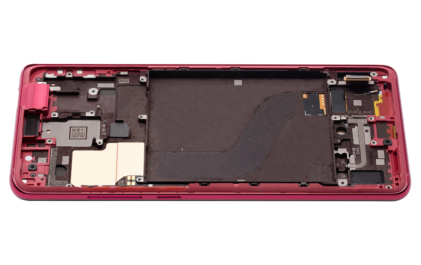 OLED Assembly With Frame For Xiaomi Mi 9T / 9T Pro / K20 / K20 Pro (Refurbished) (Flame Red) - service part product photo SKU 107082119301 - image 5