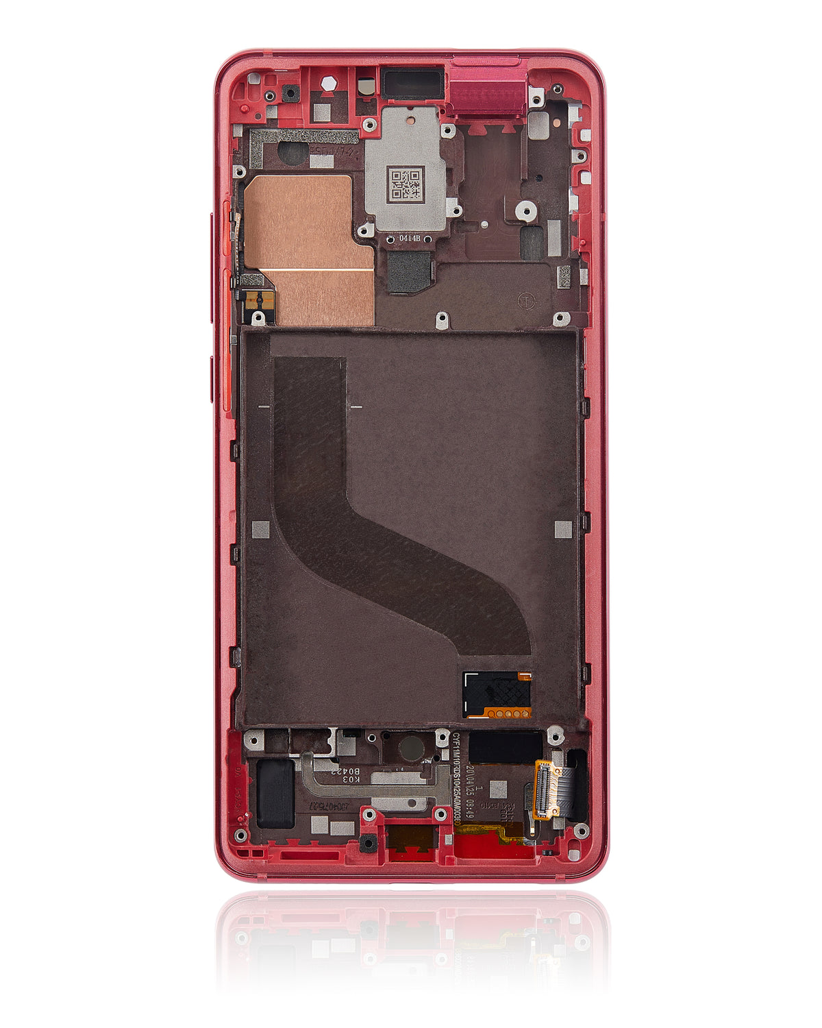 OLED Assembly With Frame For Xiaomi Mi 9T / 9T Pro / K20 / K20 Pro (Refurbished) (Flame Red) - repair part close detail image SKU 107082119301 - image 8