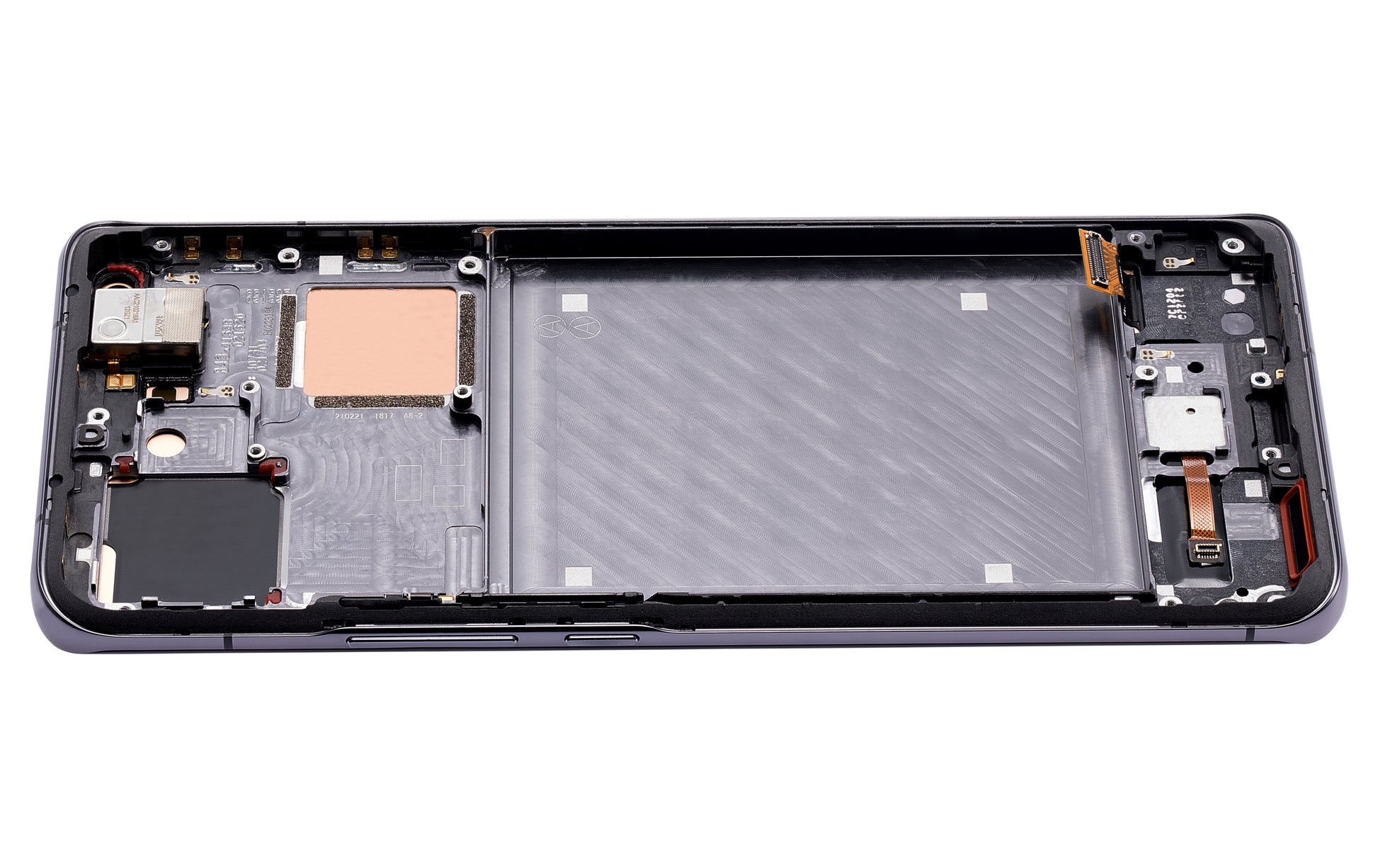 OLED Assembly With Frame For Xiaomi Mi 11 Pro / Mi 11 Ultra (Refurbished) (Black) - service part product photo SKU 107082119501 - image 5