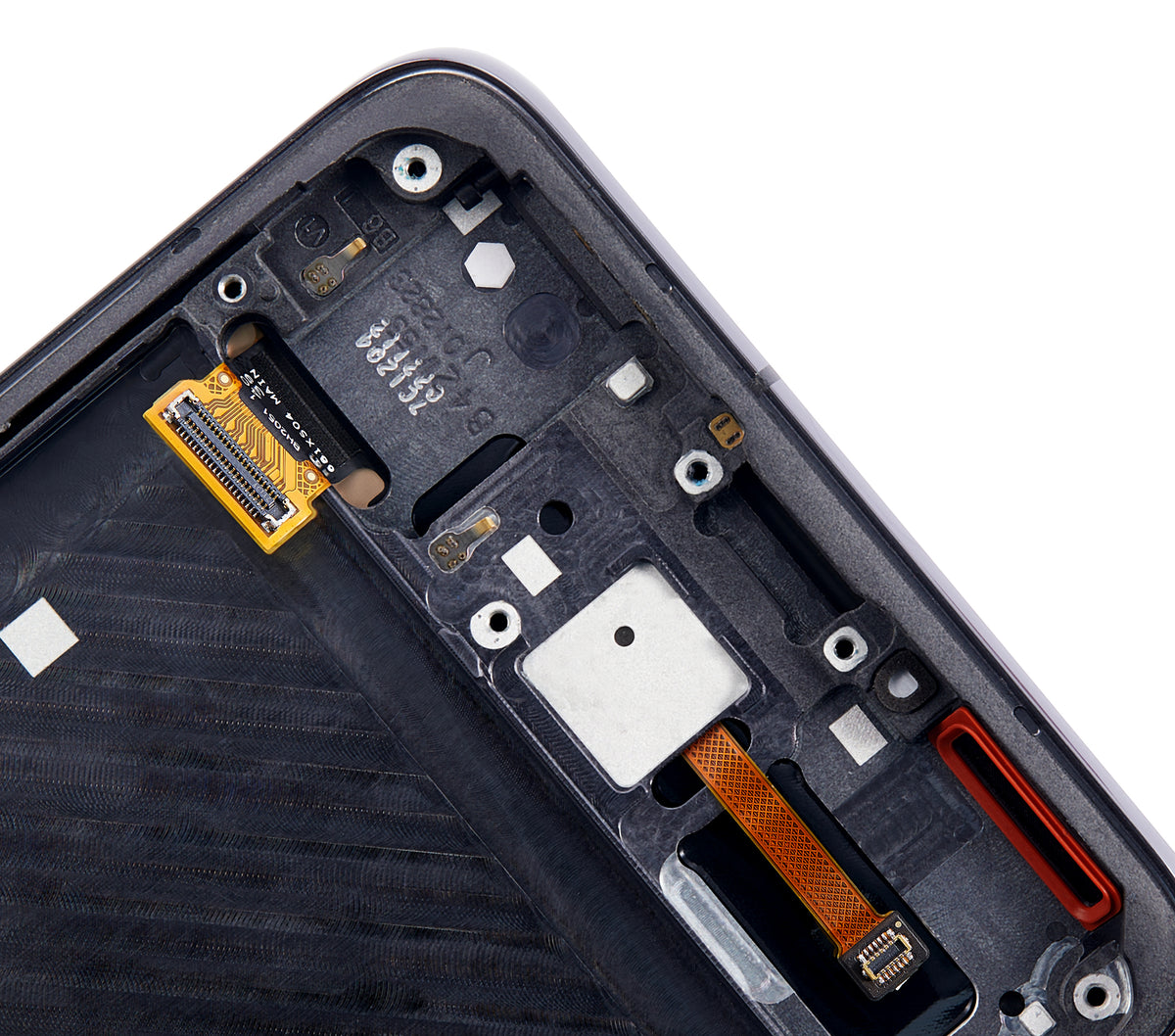 OLED Assembly With Frame For Xiaomi Mi 11 Pro / Mi 11 Ultra (Refurbished) (Black) - compatible device spare part image SKU 107082119501 - image 3