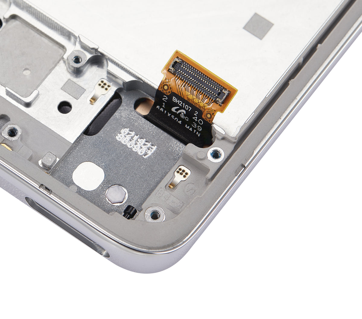 OLED Assembly With Frame For Xiaomi Mi 11 Pro / Mi 11 Ultra (Refurbished) (Ceramic White) - compatible device spare part image SKU 107082119502 - image 3