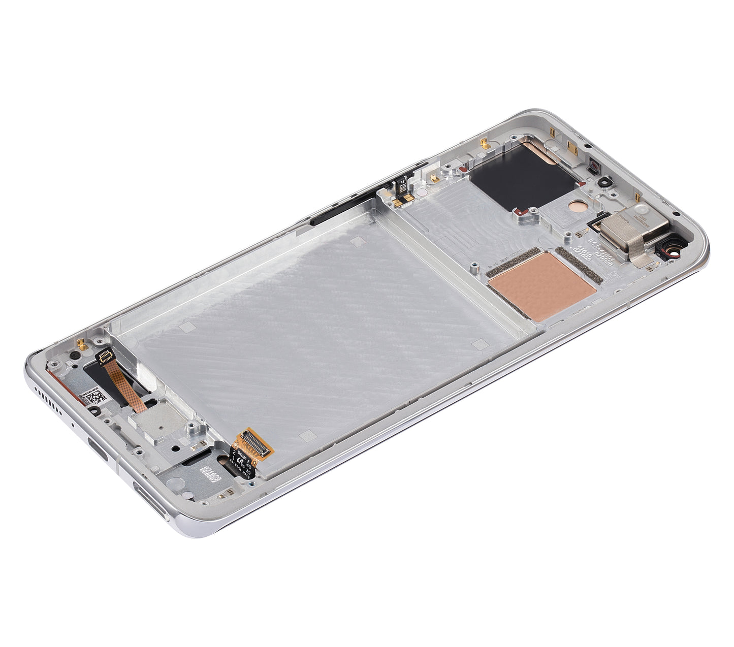 OLED Assembly With Frame For Xiaomi Mi 11 Pro / Mi 11 Ultra (Refurbished) (Ceramic White) - repair component detail image SKU 107082119502 - image 10