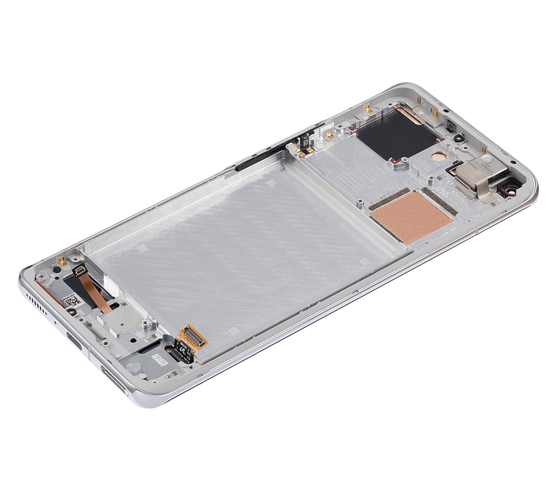 OLED Assembly With Frame For Xiaomi Mi 11 Pro / Mi 11 Ultra (Refurbished) (Ceramic White) - repair component detail image SKU 107082119502 - image 10