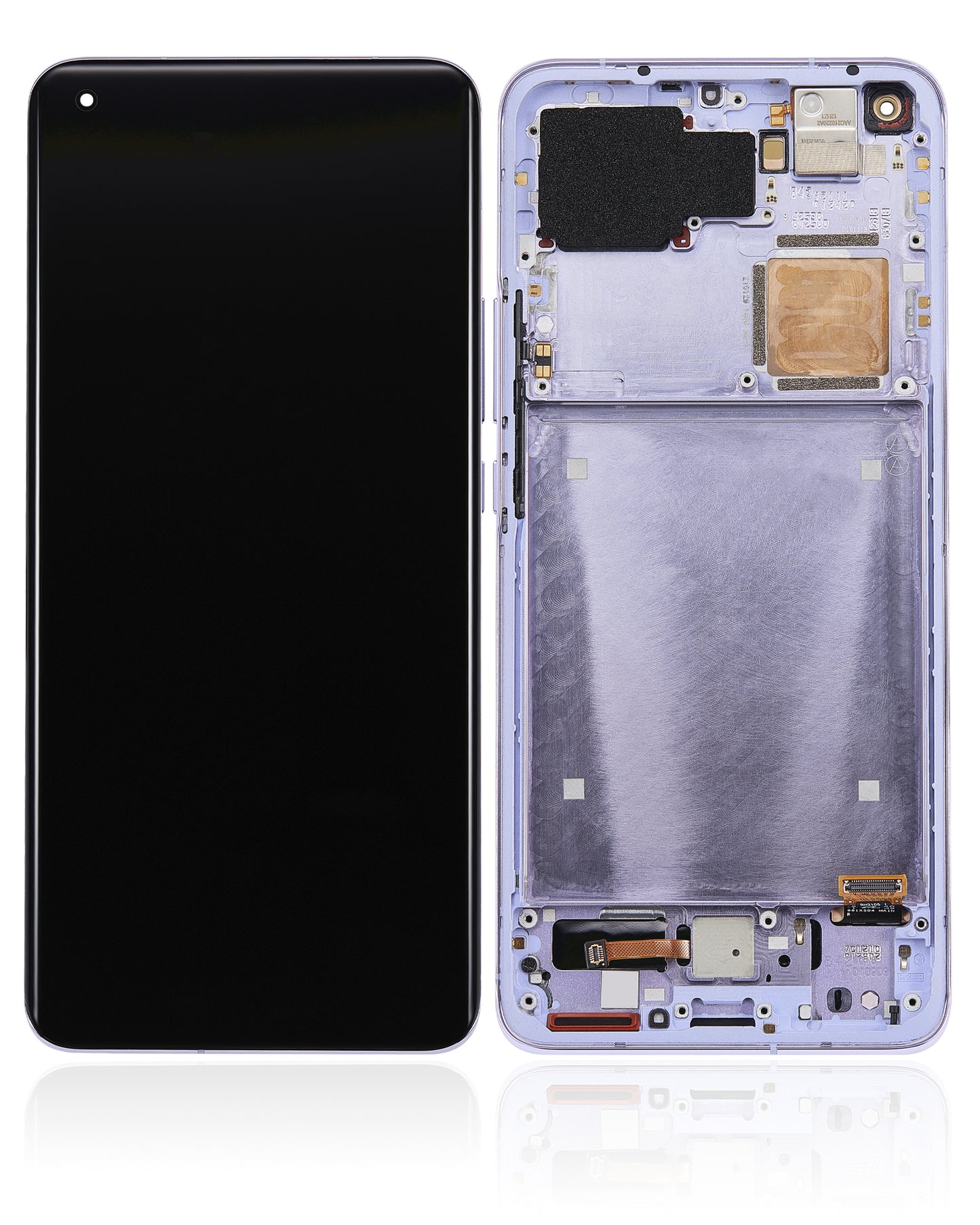 OLED Assembly With Frame For Xiaomi Mi 11 Pro (Refurbished) (Purple) - device repair spare component image SKU 107082119503 - image 6