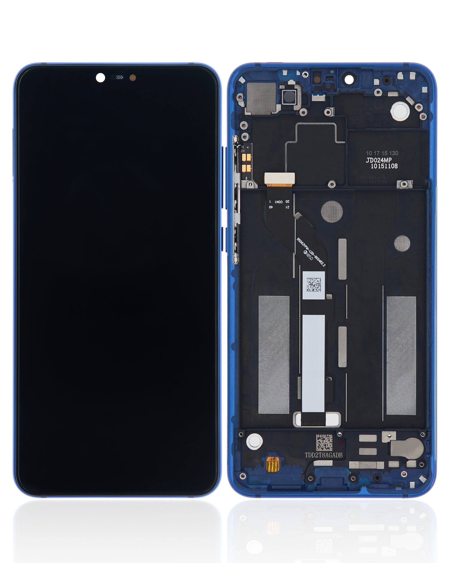 LCD Assembly With Frame For Xiaomi Mi 8 Lite (Refurbished) (Aurora Blue) - device repair spare component image SKU 107082121103 - image 6