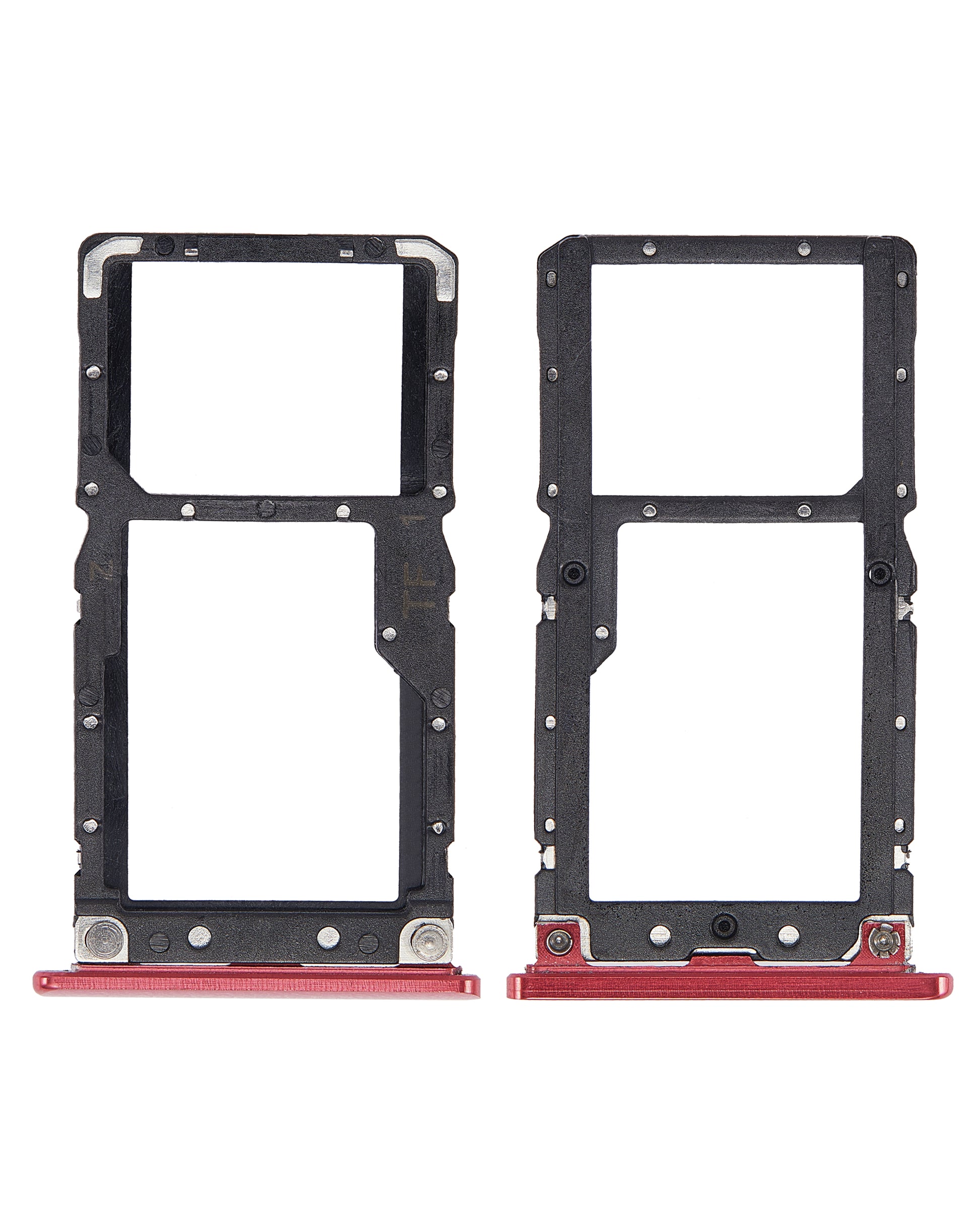 Dual Sim Card Tray For Xiaomi Mi 8 Lite (Red) - repair component detail image SKU 107082121125 - image 2