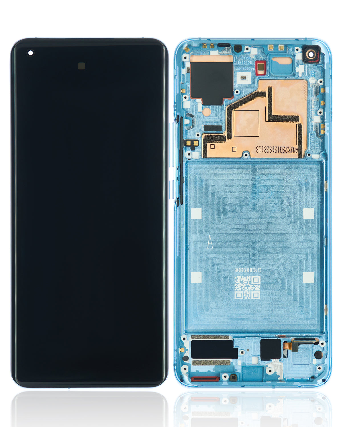OLED Assembly With Frame For Xiaomi Mi 11 (Refurbished) (Horizon Blue) - replacement component listing image SKU 107082123402 - image 7
