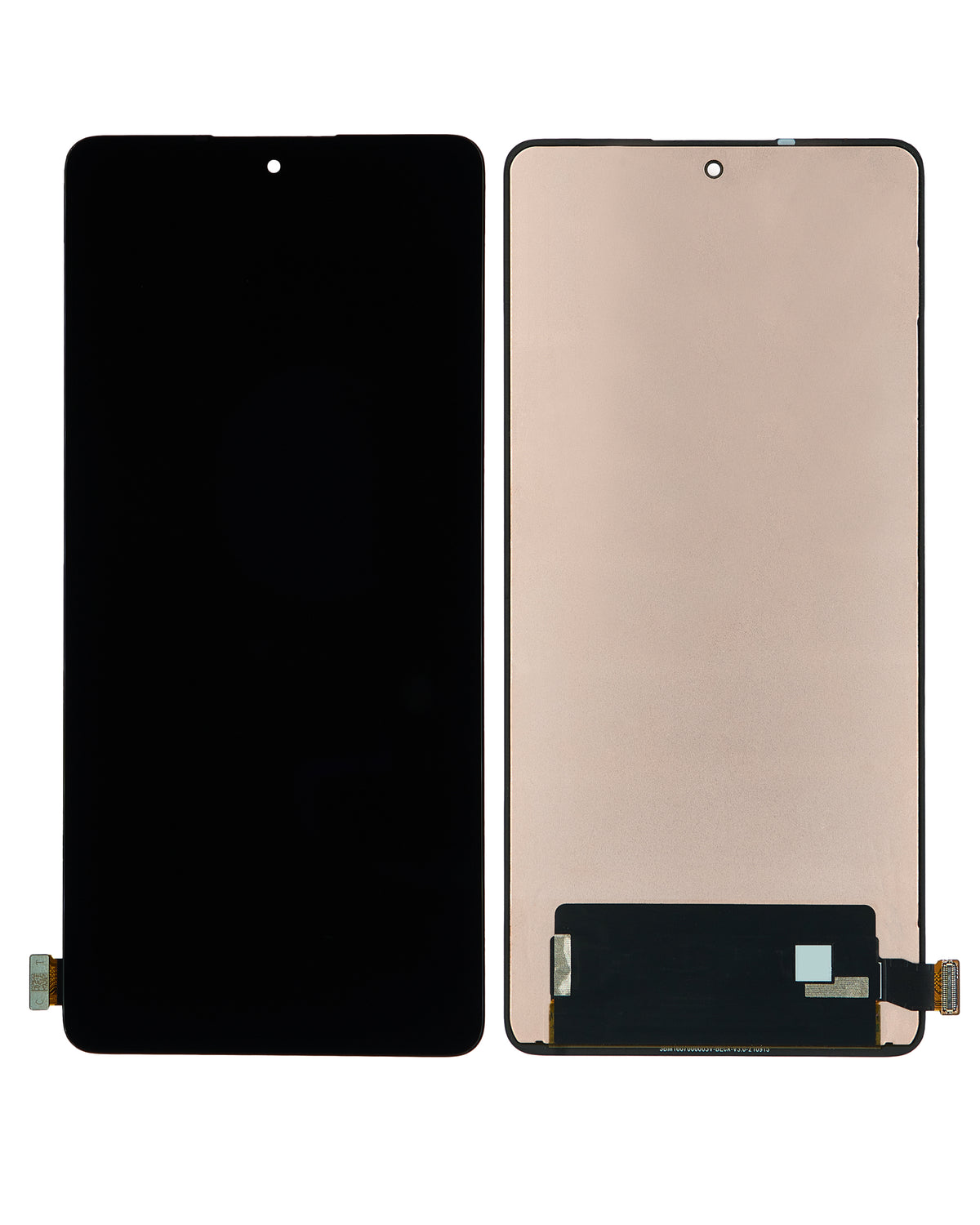 OLED Assembly Without Frame For Xiaomi 11T / 11T Pro (Refurbished) (All Colors) – phone repair part product angle – OLED Display Replacement for phone repair