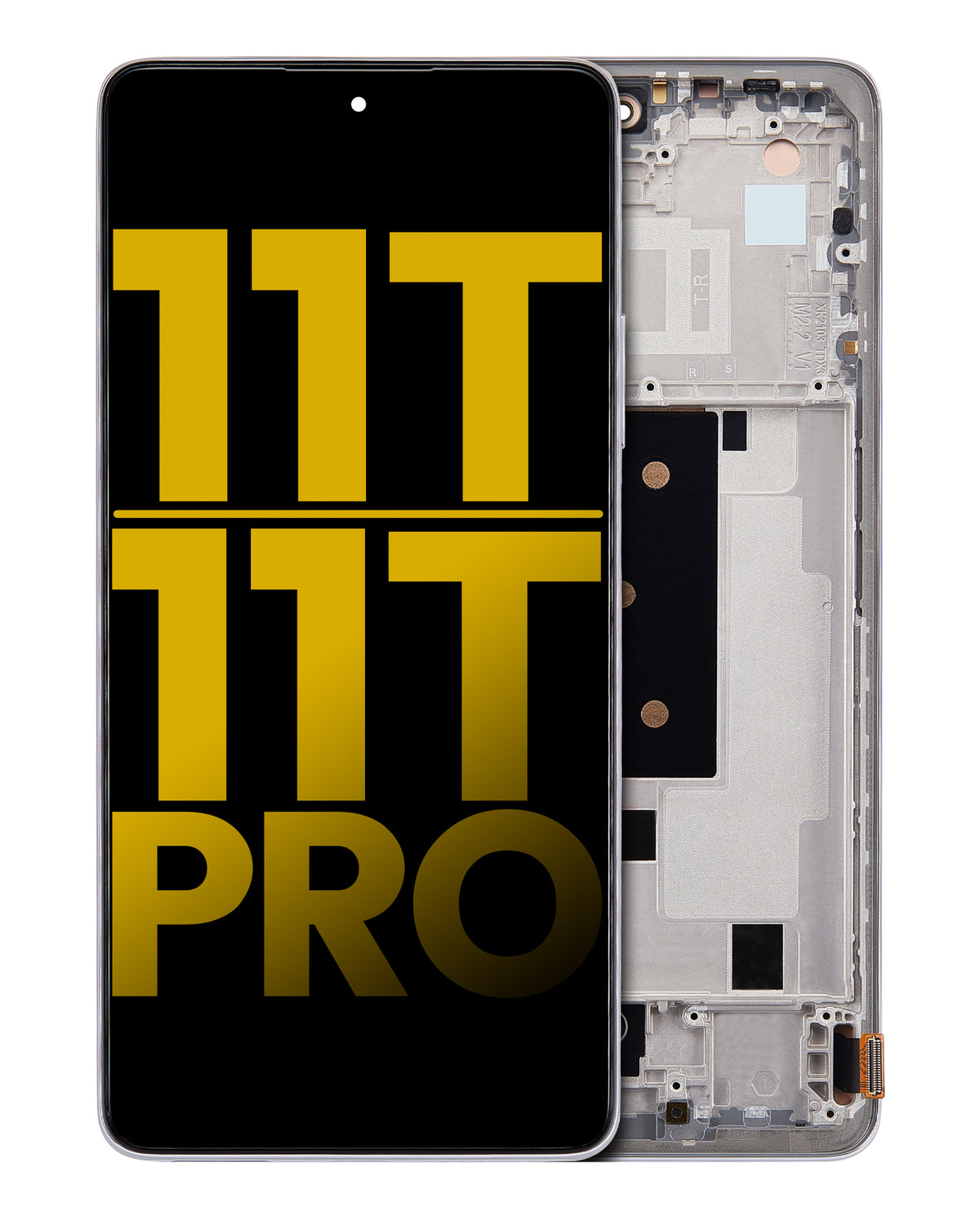 OLED Assembly With Frame For Xiaomi 11T / 11T Pro (Refurbished) (Moonlight White) – replacement part product view – OLED Display Replacement for phone repair