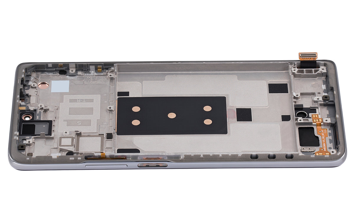 OLED Assembly With Frame For Xiaomi 11T / 11T Pro (Refurbished) (Moonlight White) – replacement component detailed view – OLED Display Replacement for phone repair