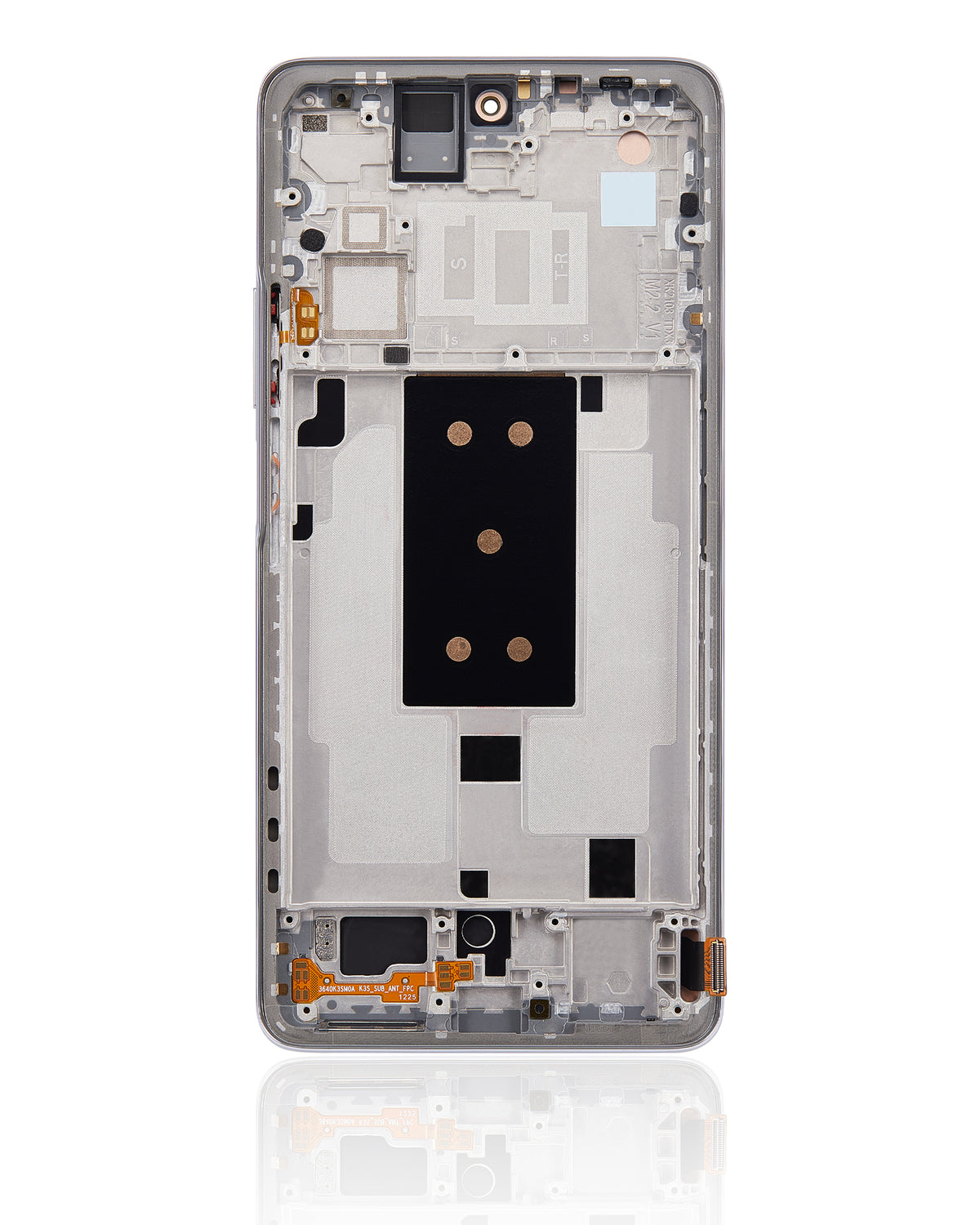 OLED Assembly With Frame For Xiaomi 11T / 11T Pro (Refurbished) (Moonlight White) – technician repair part view – OLED Display Replacement for phone repair