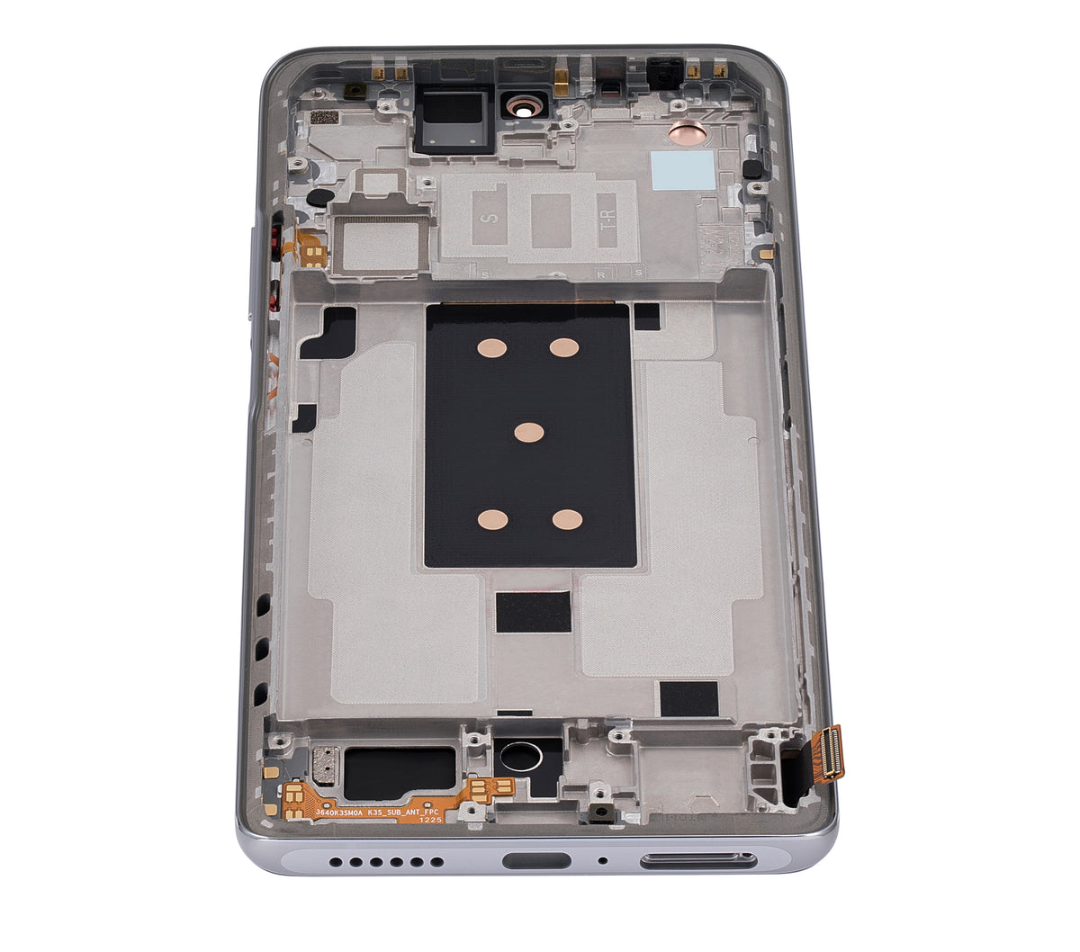 OLED Assembly With Frame For Xiaomi 11T / 11T Pro (Refurbished) (Moonlight White) – mobile phone part alternate view – OLED Display Replacement for phone repair