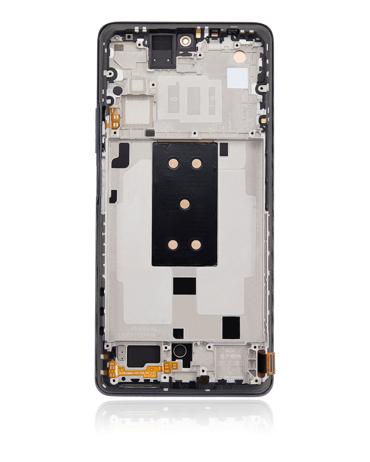 OLED Assembly With Frame For Xiaomi 11T / 11T Pro (Refurbished) (Meteorite Gray) – mobile replacement component detail – OLED Display Replacement for phone repair