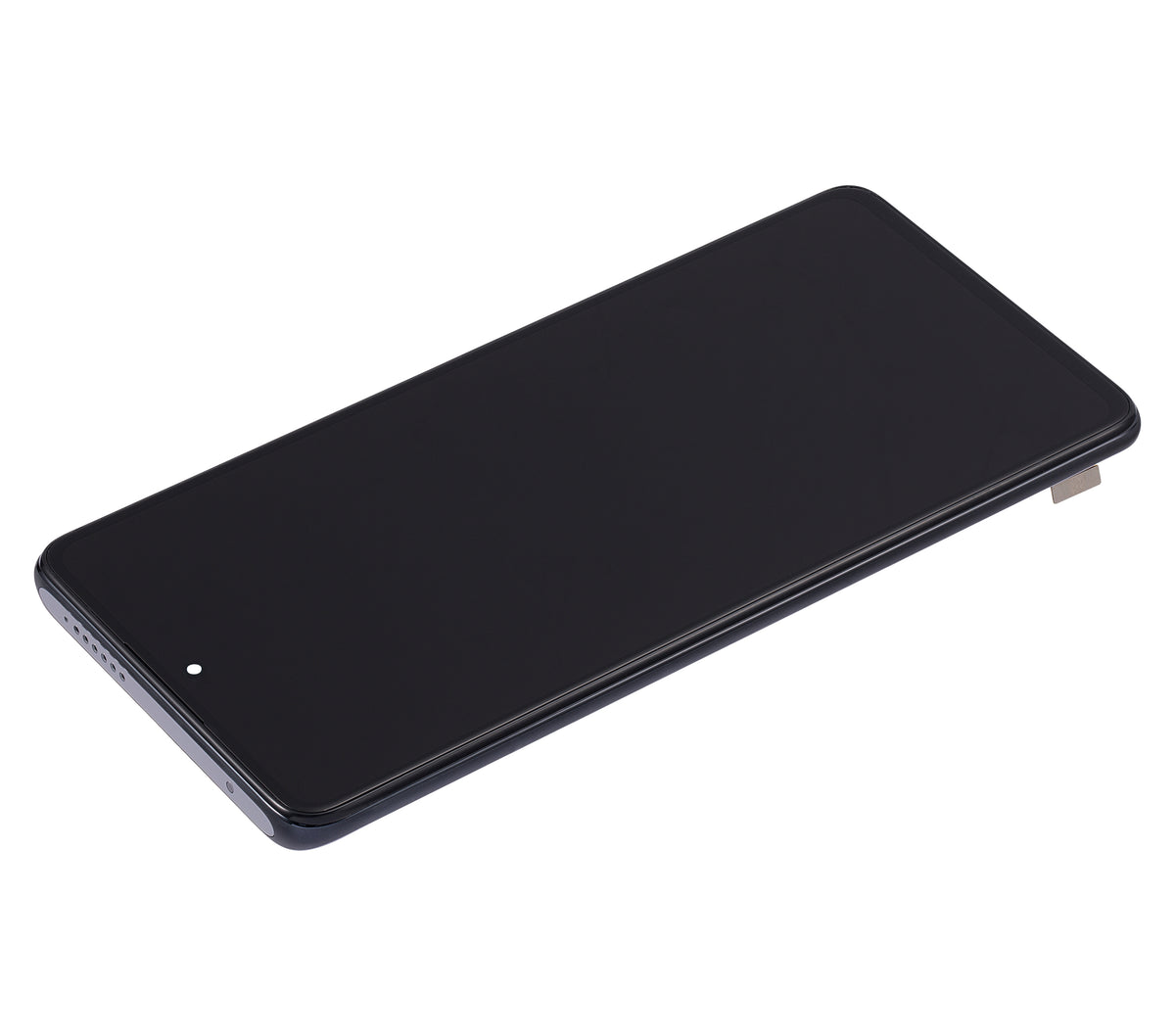 OLED Assembly With Frame For Xiaomi 11T / 11T Pro (Refurbished) (Meteorite Gray) – technician repair part view – OLED Display Replacement for phone repair