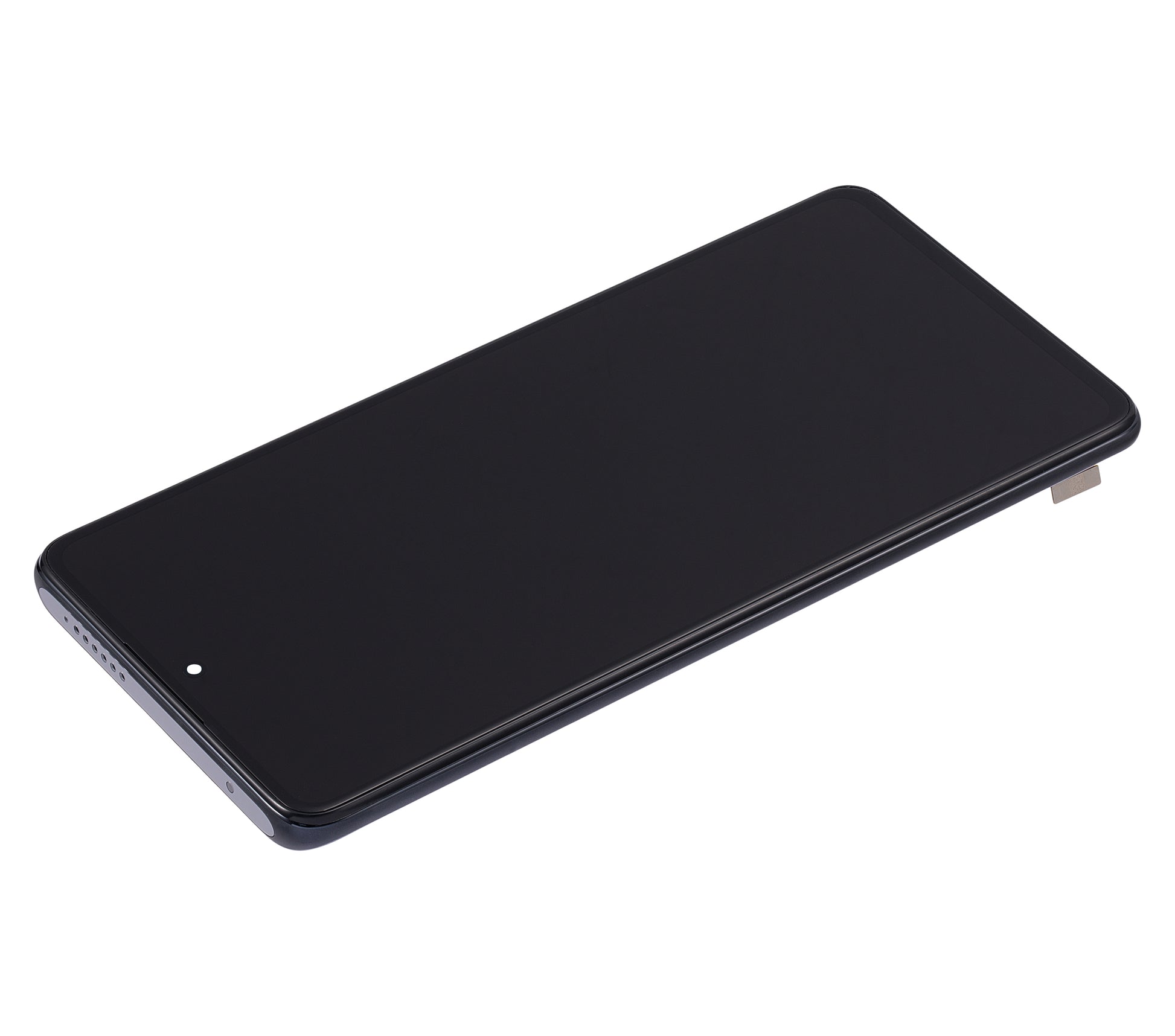 OLED Assembly With Frame For Xiaomi 11T / 11T Pro (Refurbished) (Meteorite Gray) – technician repair part view – OLED Display Replacement for phone repair