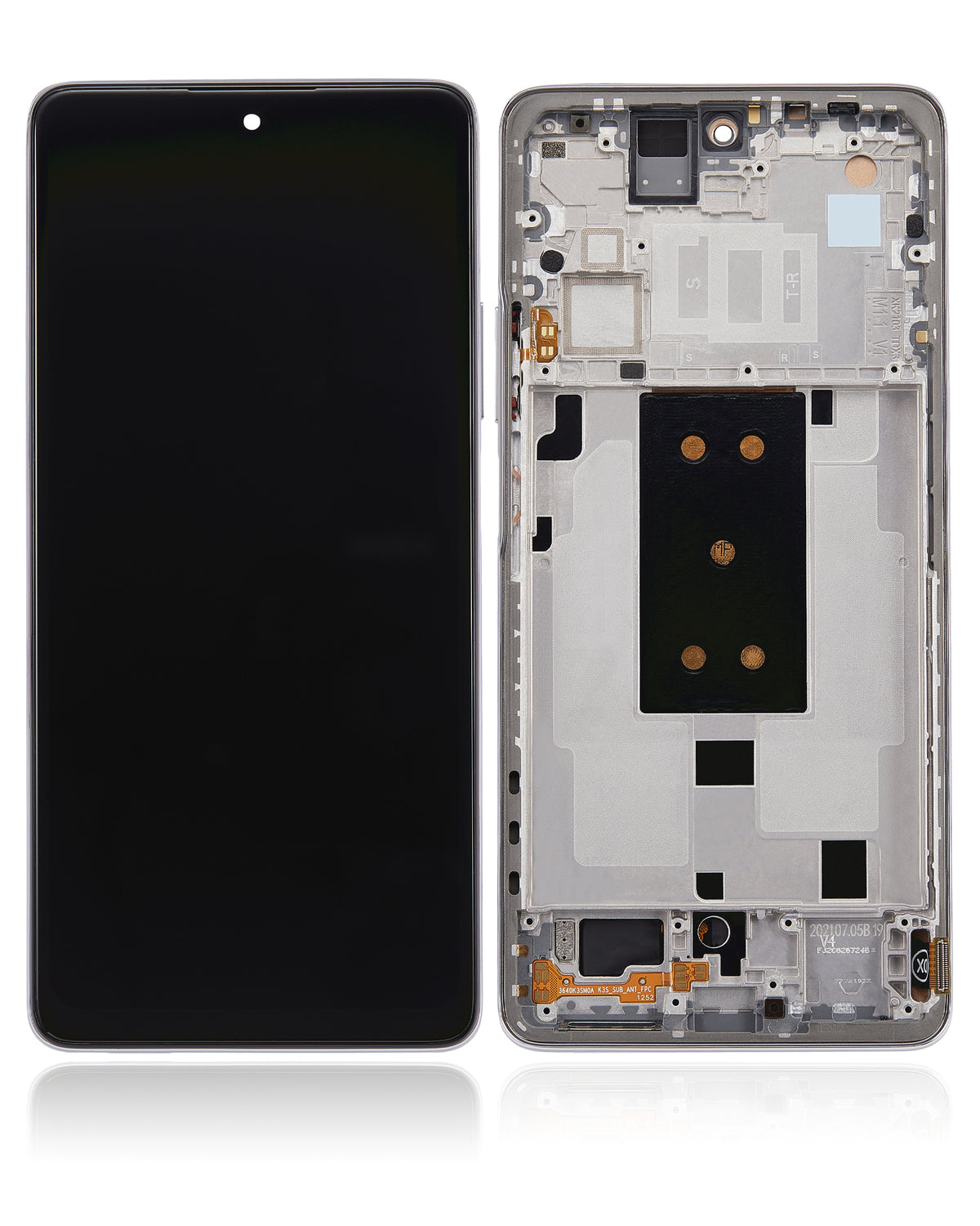 LCD Assembly With Frame For Xiaomi 11T (Aftermarket: Incell) (Moonlight White) – repair part compatibility view – LCD Display Replacement for phone repair