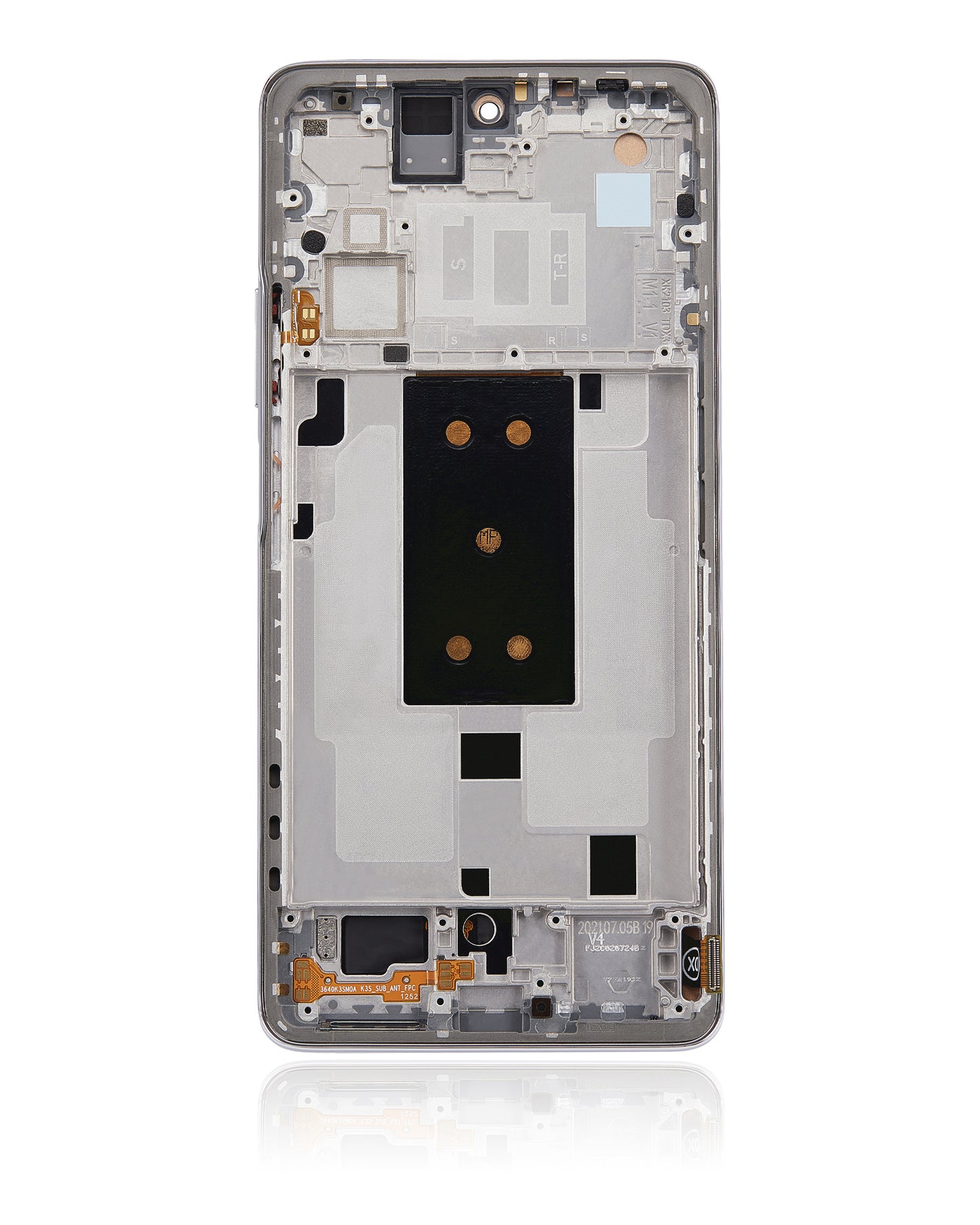 LCD Assembly With Frame For Xiaomi 11T (Aftermarket: Incell) (Moonlight White) – technician repair part view – LCD Display Replacement for phone repair