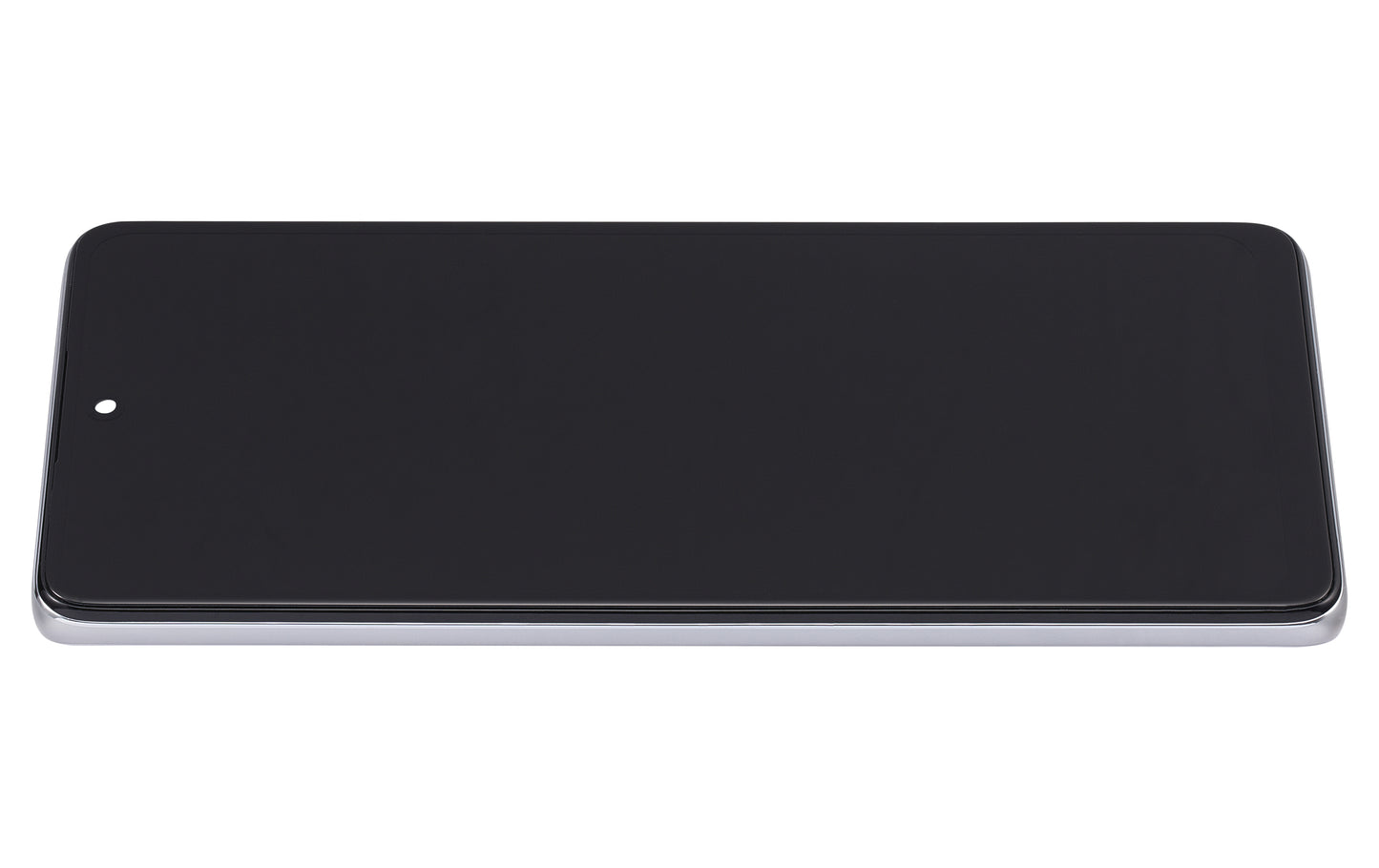 LCD Assembly With Frame For Xiaomi 11T (Aftermarket: Incell) (Moonlight White) – phone repair part product angle – LCD Display Replacement for phone repair