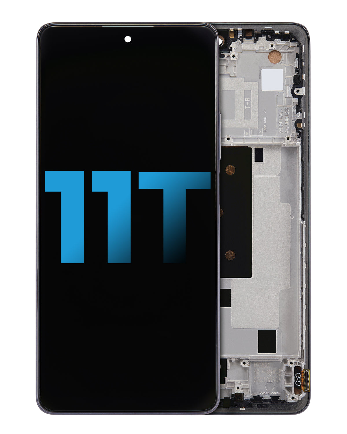 LCD Assembly With Frame For Xiaomi 11T (Aftermarket: Incell) (Meteorite Gray) – replacement part product view – LCD Display Replacement for phone repair
