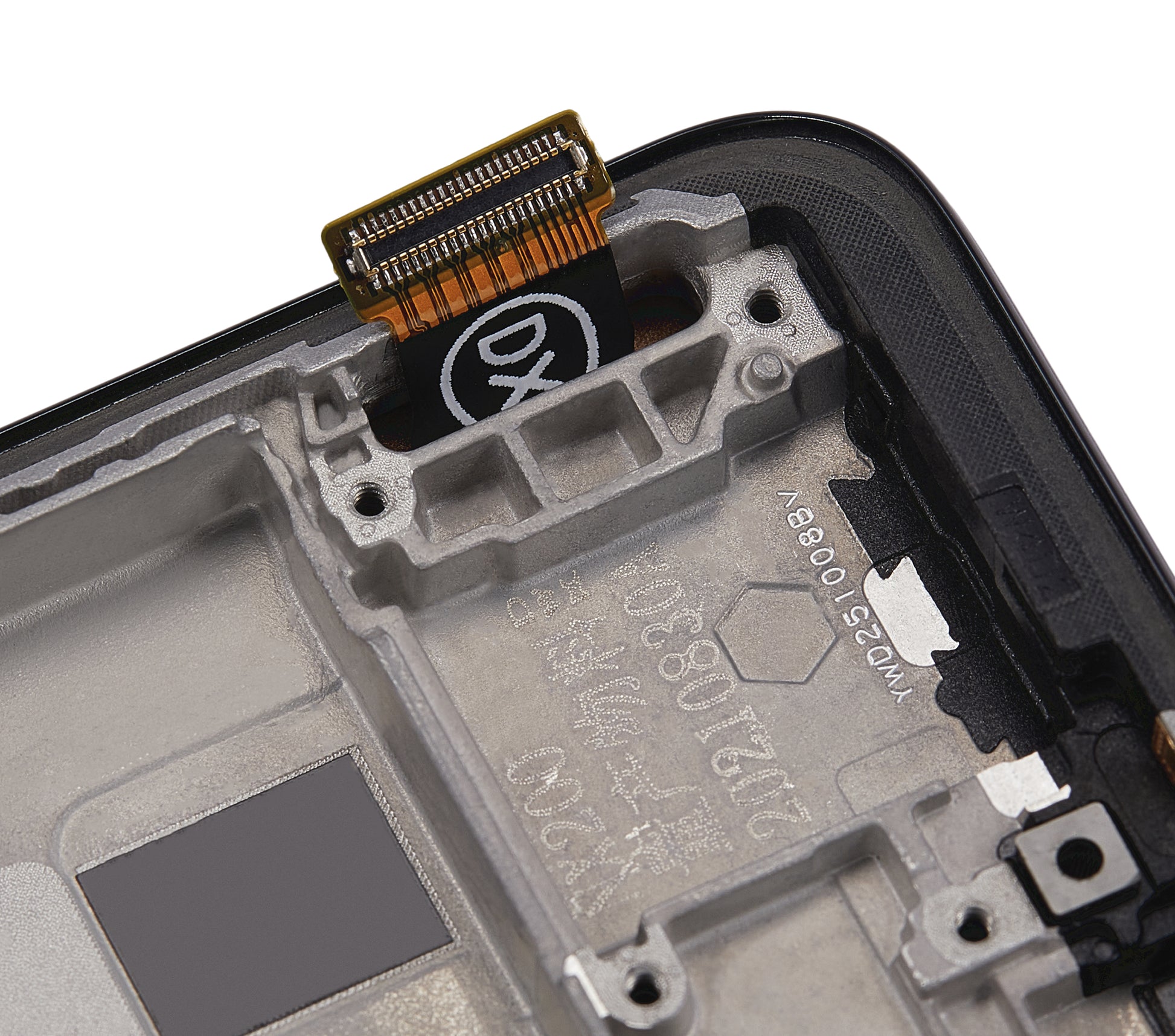 LCD Assembly With Frame For Xiaomi 11T (Aftermarket: Incell) (Meteorite Gray) – device repair component close-up – LCD Display Replacement for phone repair