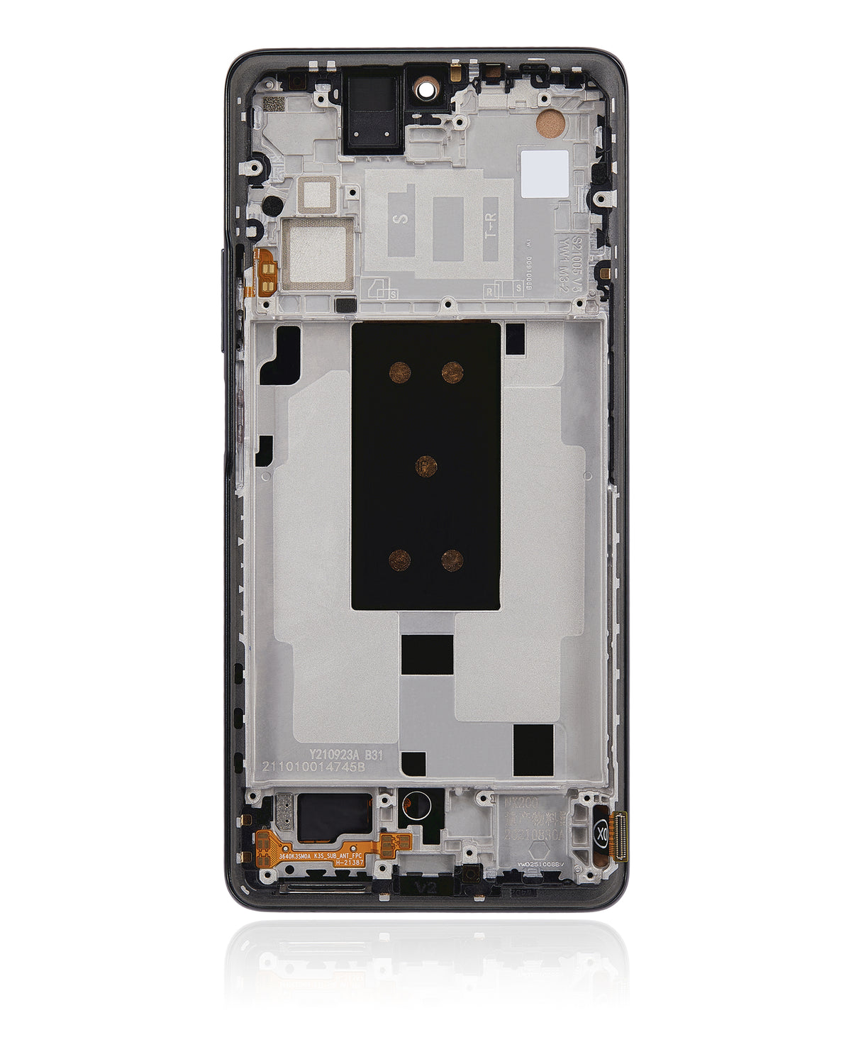 LCD Assembly With Frame For Xiaomi 11T (Aftermarket: Incell) (Meteorite Gray) – technician repair part view – LCD Display Replacement for phone repair