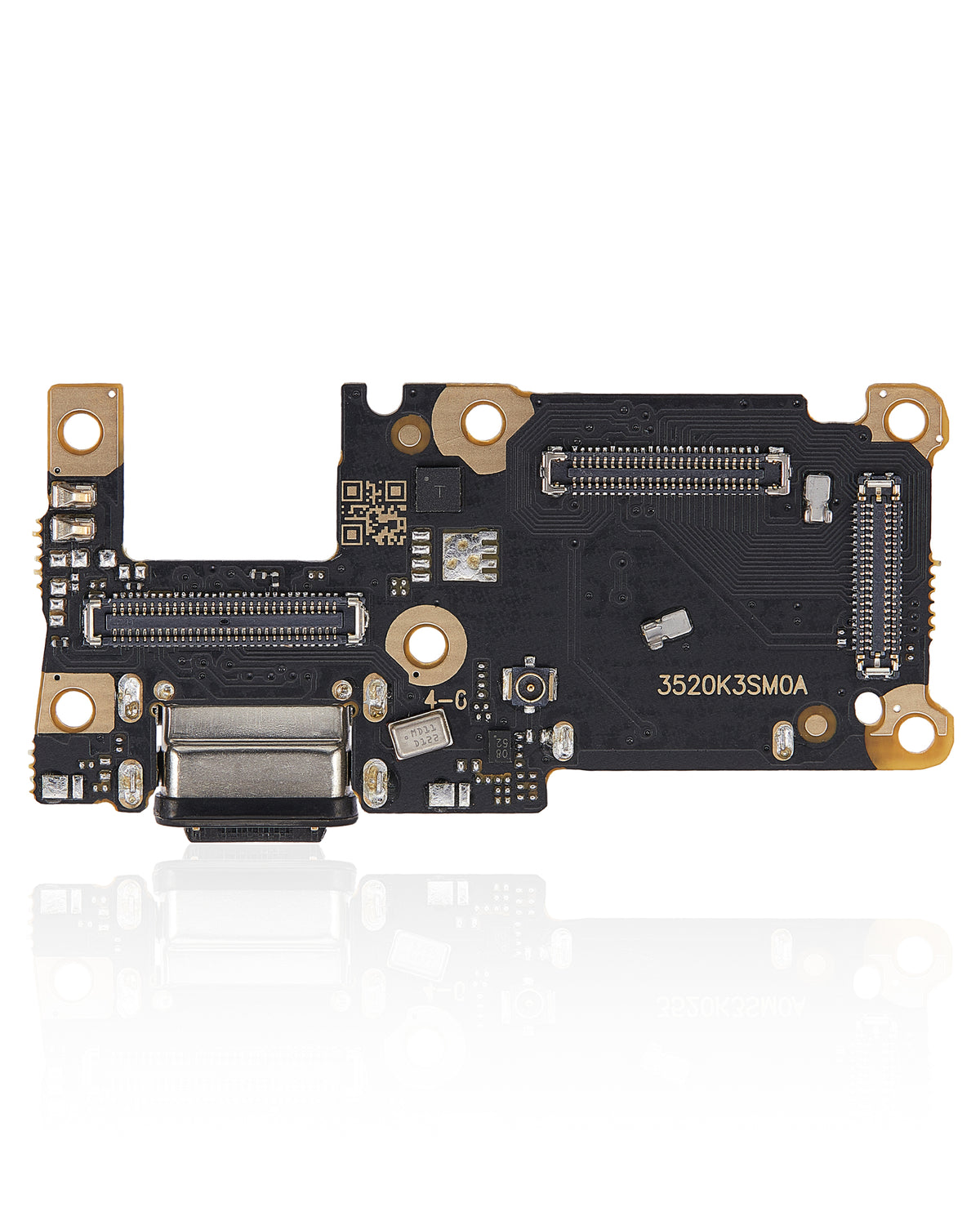 Charging Port Board For Xiaomi Mi 11T / 11T Pro (Aftermarket Plus) – mobile phone part alternate view – Charging Port Replacement for phone repair