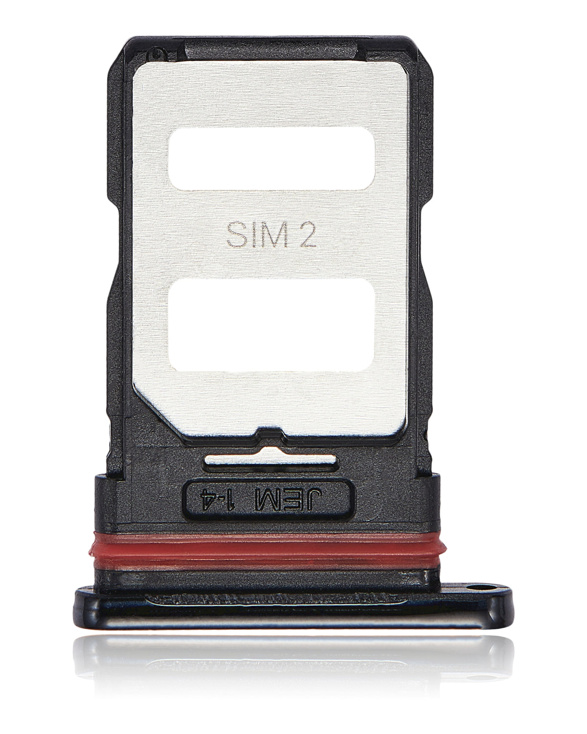 Dual Sim Card Tray For Xiaomi 11T Pro / Xiaomi 11T (Meteorite Gray) – mobile phone part alternate view – SIM Tray Replacement for phone repair