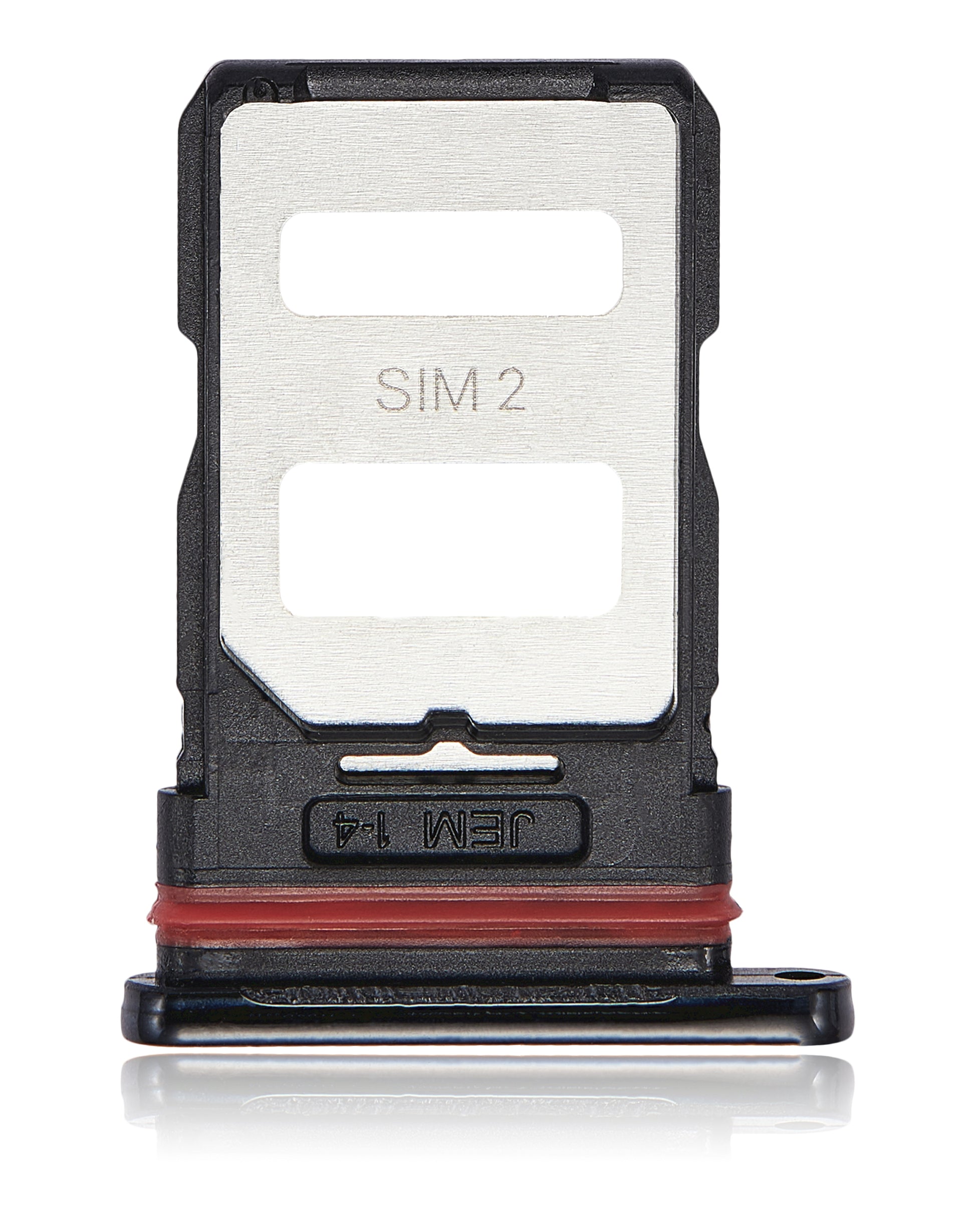 Dual Sim Card Tray For Xiaomi 11T Pro / Xiaomi 11T (Meteorite Gray) – mobile phone part alternate view – SIM Tray Replacement for phone repair