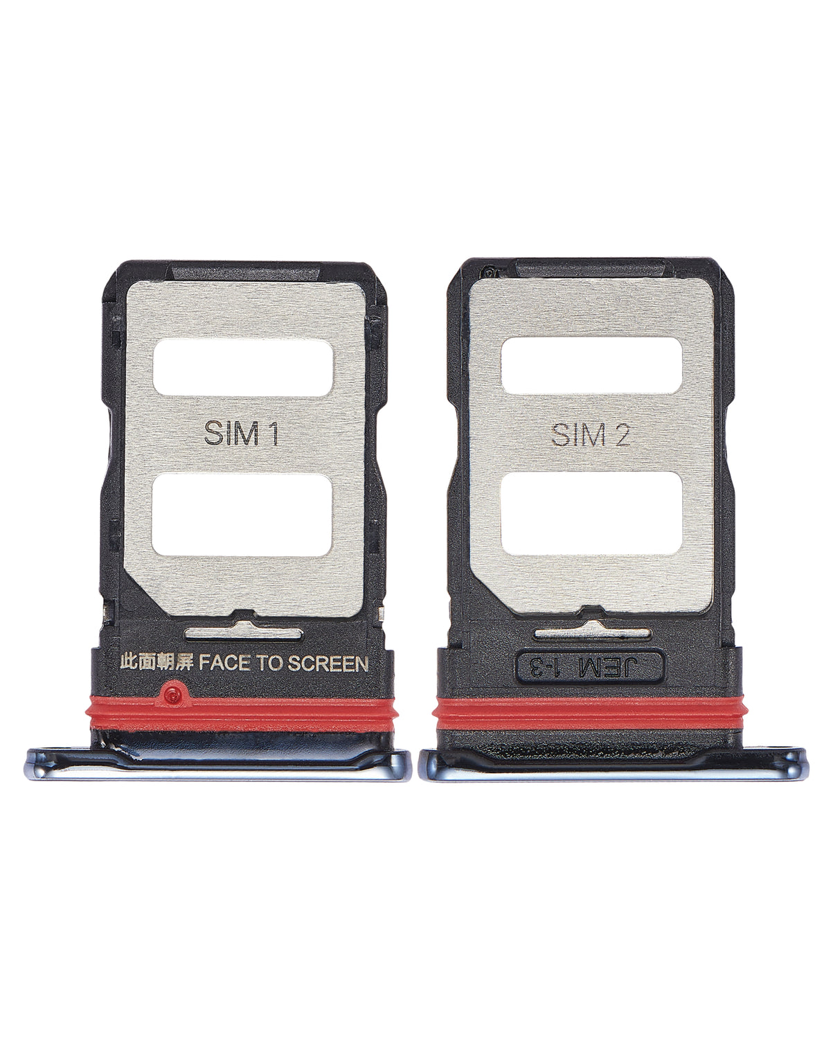 Dual Sim Card Tray For Xiaomi 11T Pro / Xiaomi 11T (Moonlight White) – repair component detail view – SIM Tray Replacement for phone repair