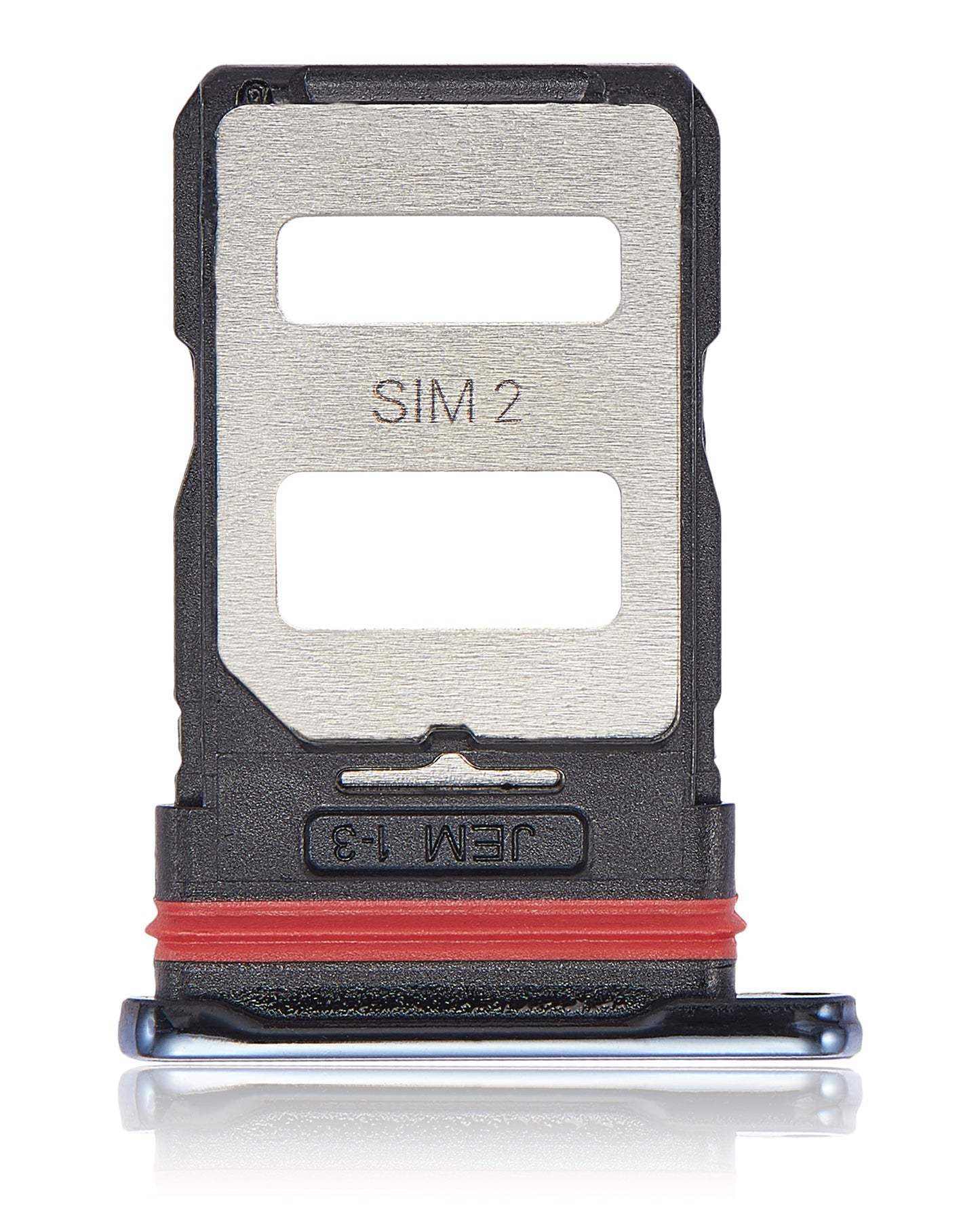 Dual Sim Card Tray For Xiaomi 11T Pro / Xiaomi 11T (Moonlight White) – mobile phone part alternate view – SIM Tray Replacement for phone repair