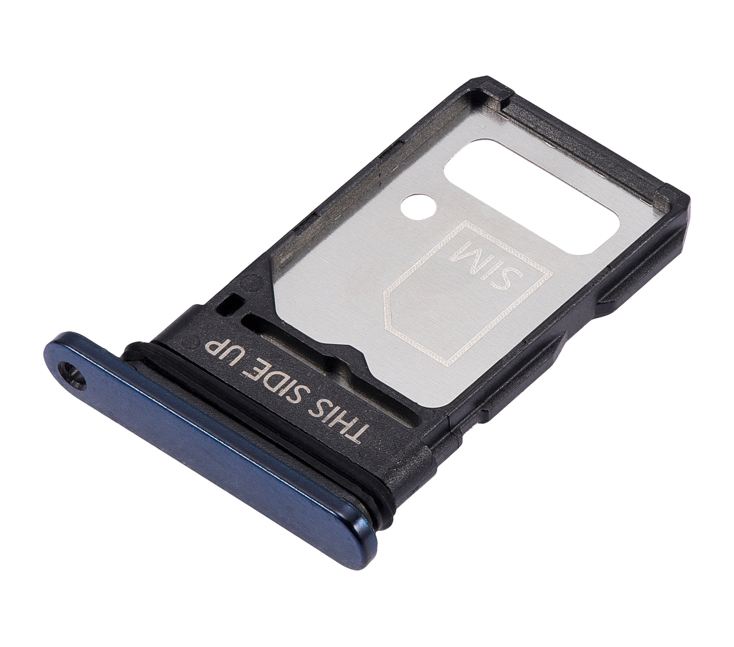 Single Sim Card Tray For Motorola Edge 5G (XT2141 / 2021) (Nebula Blue) | SKU 107082123522 | image 4