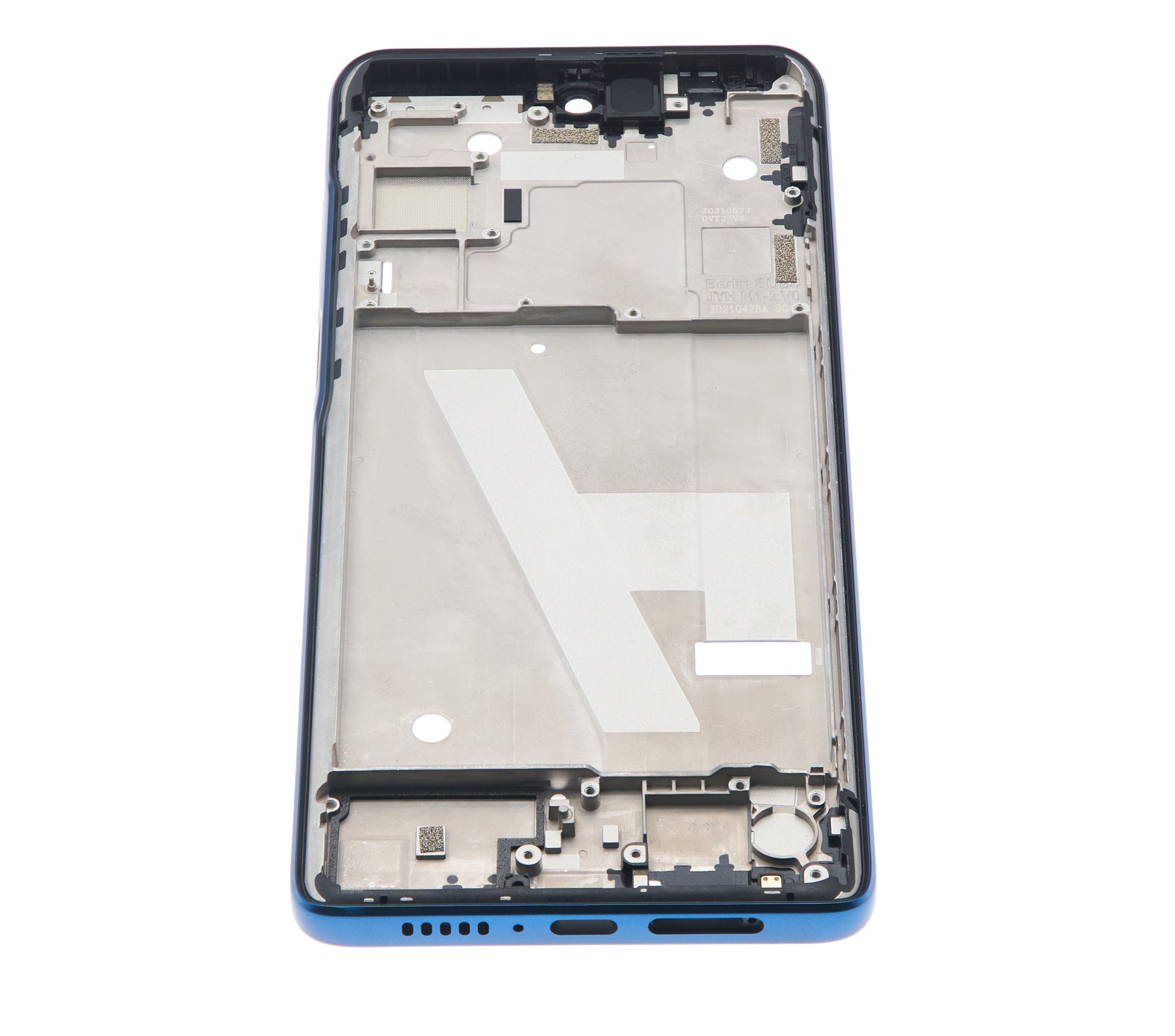 LCD-Frame For Motorola Edge 5G (XT2141 / 2021) (Nebula Blue) | SKU 107082123523 | image 3