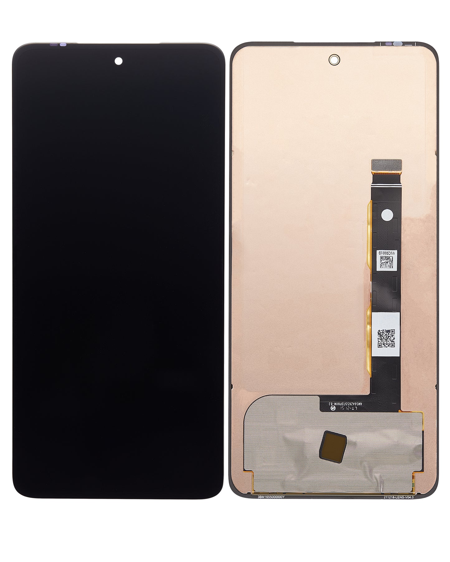 OLED Assembly Without Frame For Motorola Edge 30 (XT2203 / 2022) / Moto G71S (XT2225-2 / 2022) (Refurbished) (All replacement part SKU 107082123701 image 6
