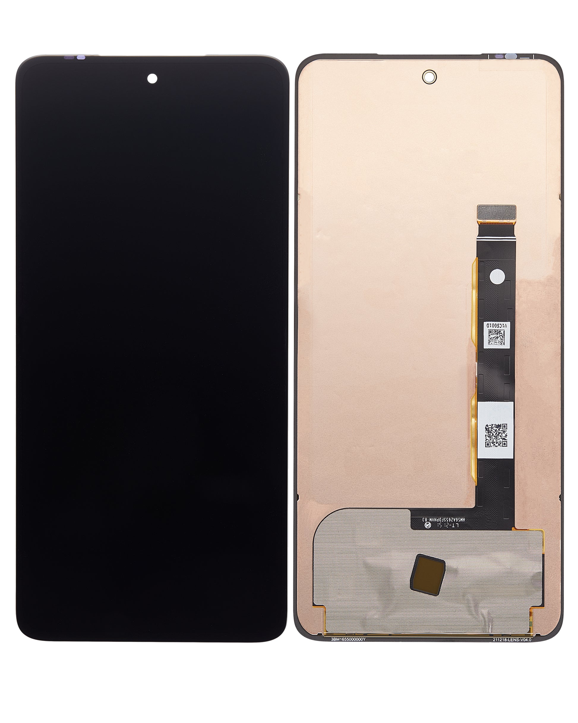 OLED Assembly Without Frame For Motorola Edge 30 (XT2203 / 2022) / Moto G71S (XT2225-2 / 2022) (Refurbished) (All replacement part SKU 107082123701 image 6